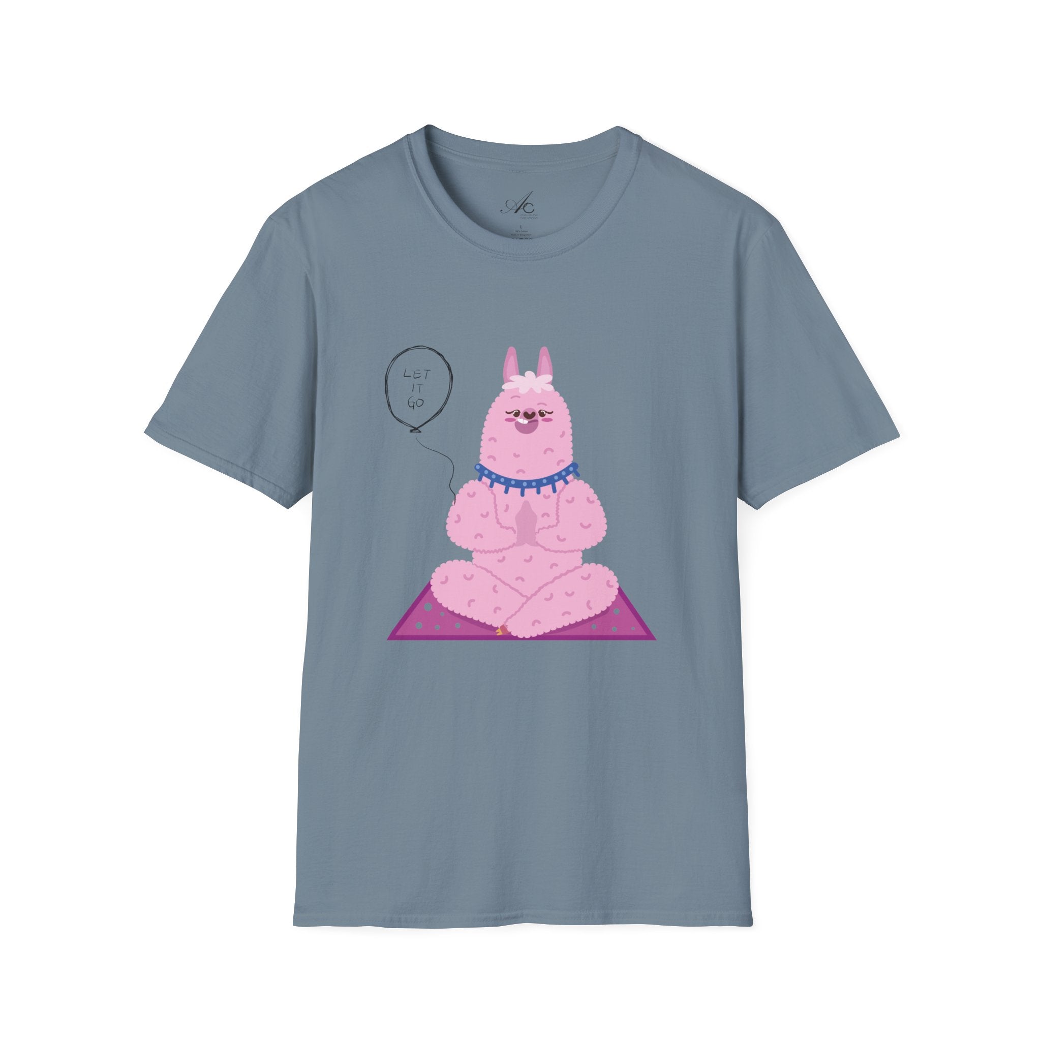 ✨ Let your outfit reflect your inner peace. Meditating Bunny T-Shirt, Softstyle Tee for Relaxation, Chill Vibes Apparel, Perfect Gift for Yoga Lovers, Cute Animal Graphic Tee - Metamorphosis Creations