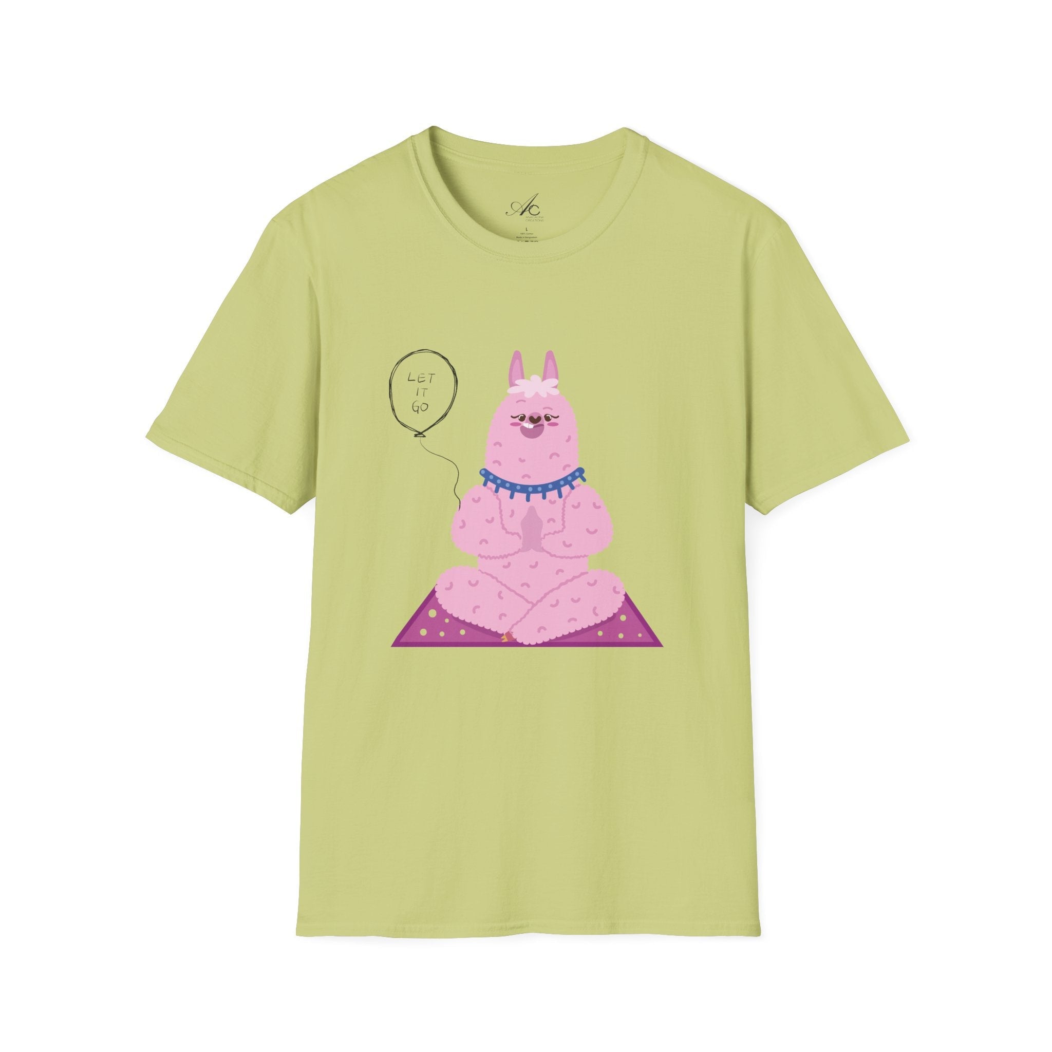 ✨ Let your outfit reflect your inner peace. Meditating Bunny T-Shirt, Softstyle Tee for Relaxation, Chill Vibes Apparel, Perfect Gift for Yoga Lovers, Cute Animal Graphic Tee - Metamorphosis Creations