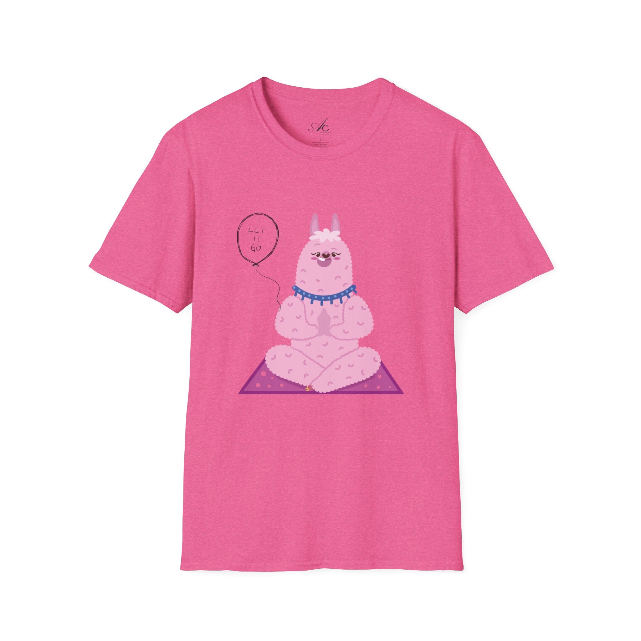 ✨ Let your outfit reflect your inner peace. Meditating Bunny T-Shirt, Softstyle Tee for Relaxation, Chill Vibes Apparel, Perfect Gift for Yoga Lovers, Cute Animal Graphic Tee - Metamorphosis Creations