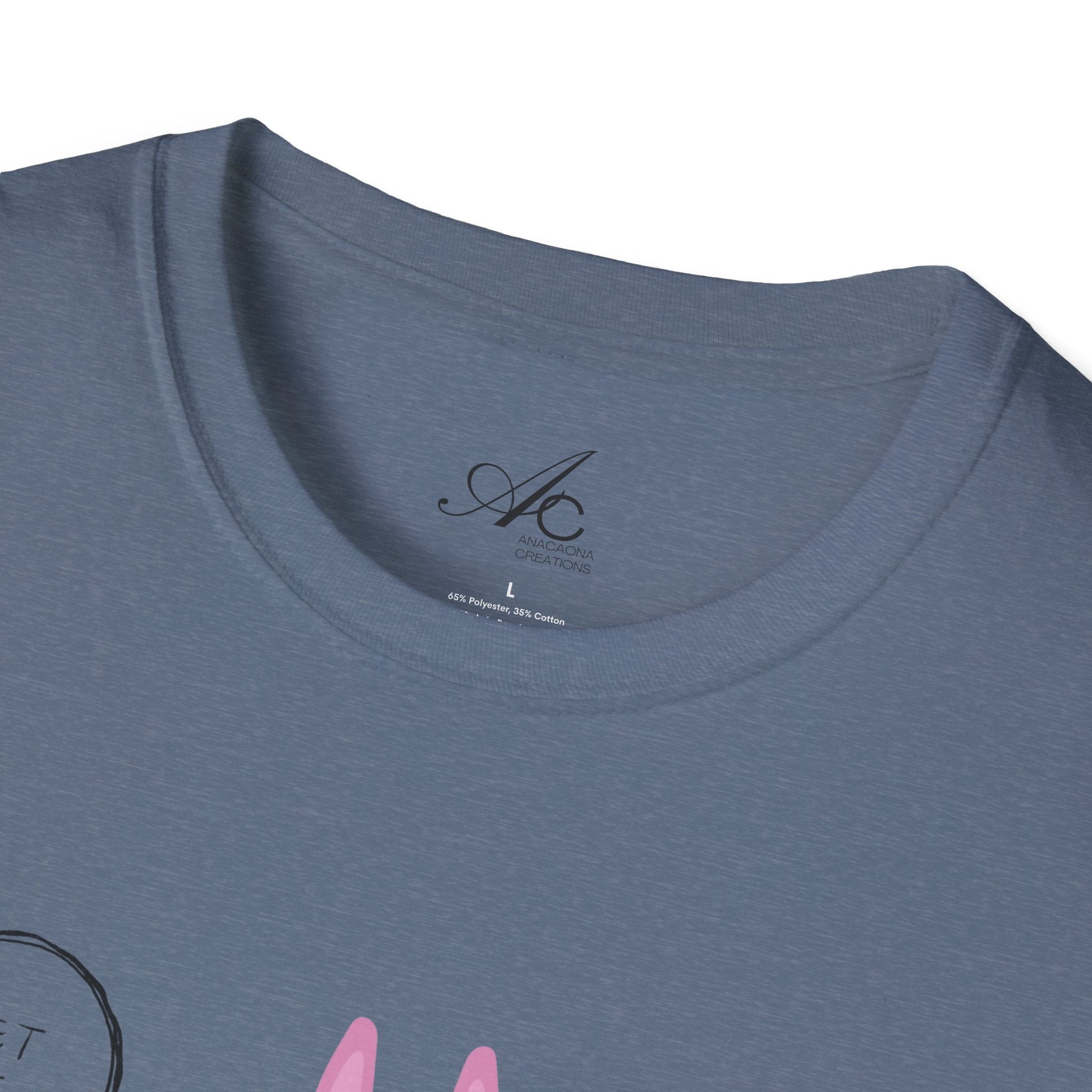 ✨ Let your outfit reflect your inner peace. Meditating Bunny T-Shirt, Softstyle Tee for Relaxation, Chill Vibes Apparel, Perfect Gift for Yoga Lovers, Cute Animal Graphic Tee - Metamorphosis Creations