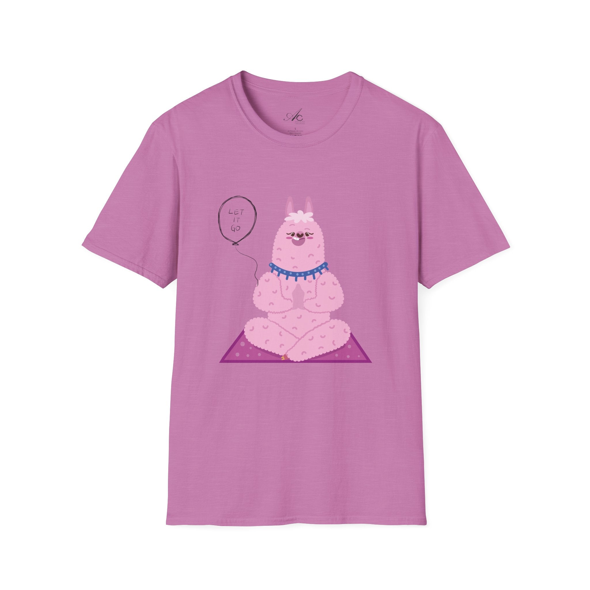 ✨ Let your outfit reflect your inner peace. Meditating Bunny T-Shirt, Softstyle Tee for Relaxation, Chill Vibes Apparel, Perfect Gift for Yoga Lovers, Cute Animal Graphic Tee - Metamorphosis Creations