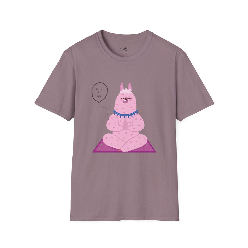 ✨ Let your outfit reflect your inner peace. Meditating Bunny T-Shirt, Softstyle Tee for Relaxation, Chill Vibes Apparel, Perfect Gift for Yoga Lovers, Cute Animal Graphic Tee - Metamorphosis Creations
