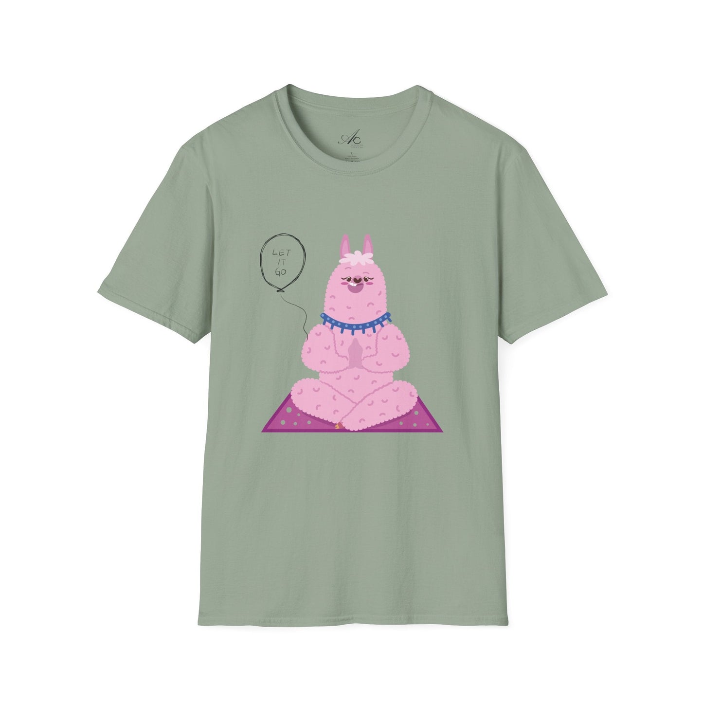 ✨ Let your outfit reflect your inner peace. Meditating Bunny T-Shirt, Softstyle Tee for Relaxation, Chill Vibes Apparel, Perfect Gift for Yoga Lovers, Cute Animal Graphic Tee - Metamorphosis Creations