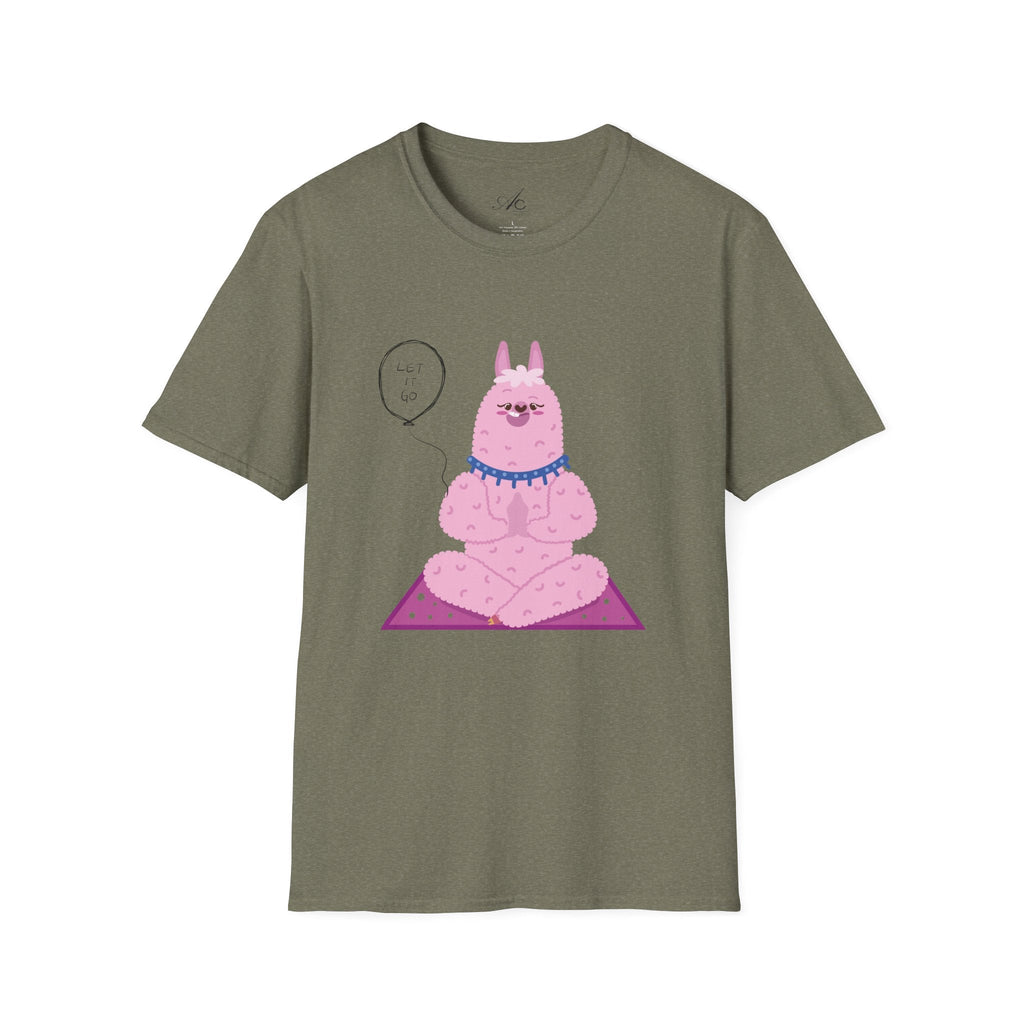 ✨ Let your outfit reflect your inner peace. Meditating Bunny T-Shirt, Softstyle Tee for Relaxation, Chill Vibes Apparel, Perfect Gift for Yoga Lovers, Cute Animal Graphic Tee - Metamorphosis Creations