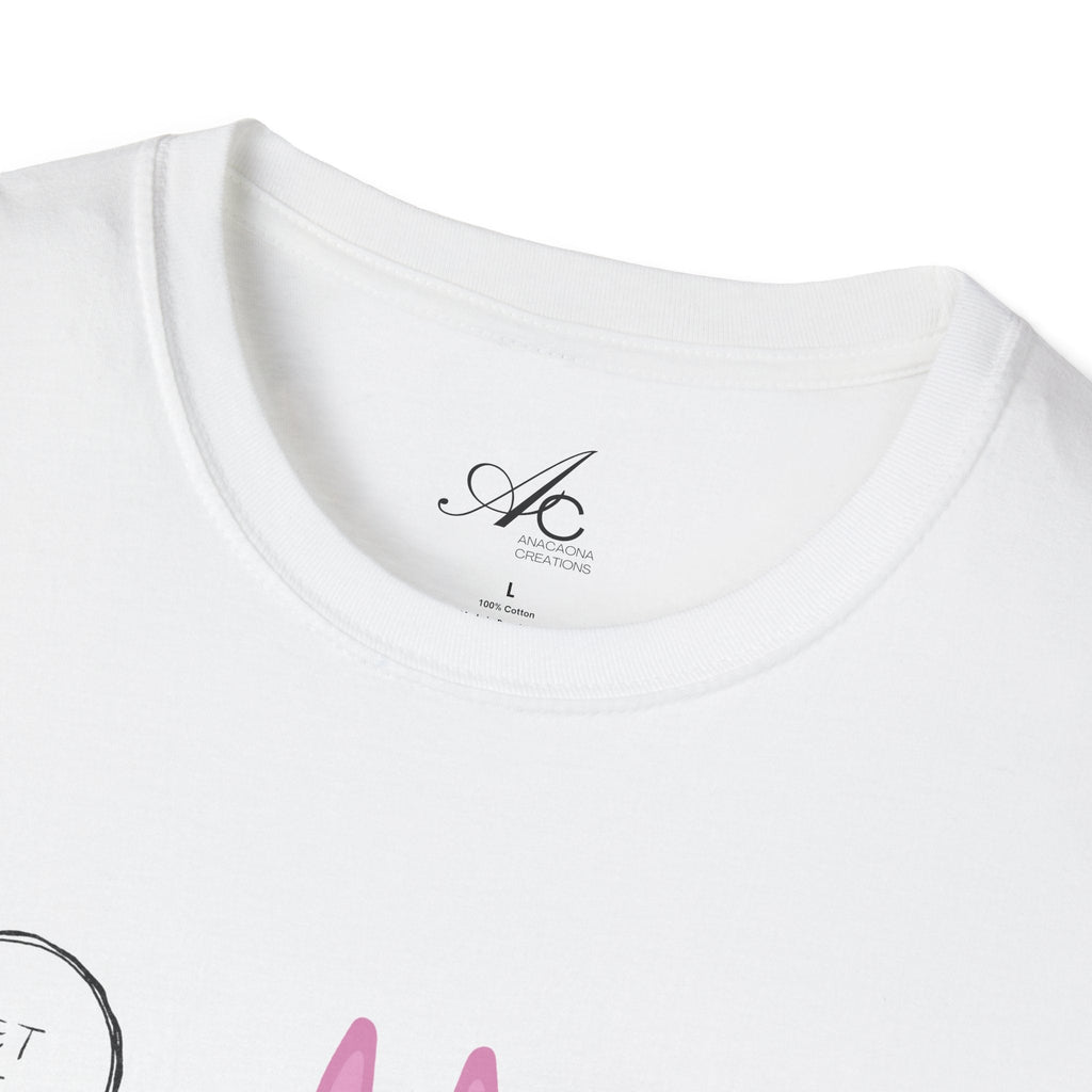✨ Let your outfit reflect your inner peace. Meditating Bunny T-Shirt, Softstyle Tee for Relaxation, Chill Vibes Apparel, Perfect Gift for Yoga Lovers, Cute Animal Graphic Tee - Metamorphosis Creations
