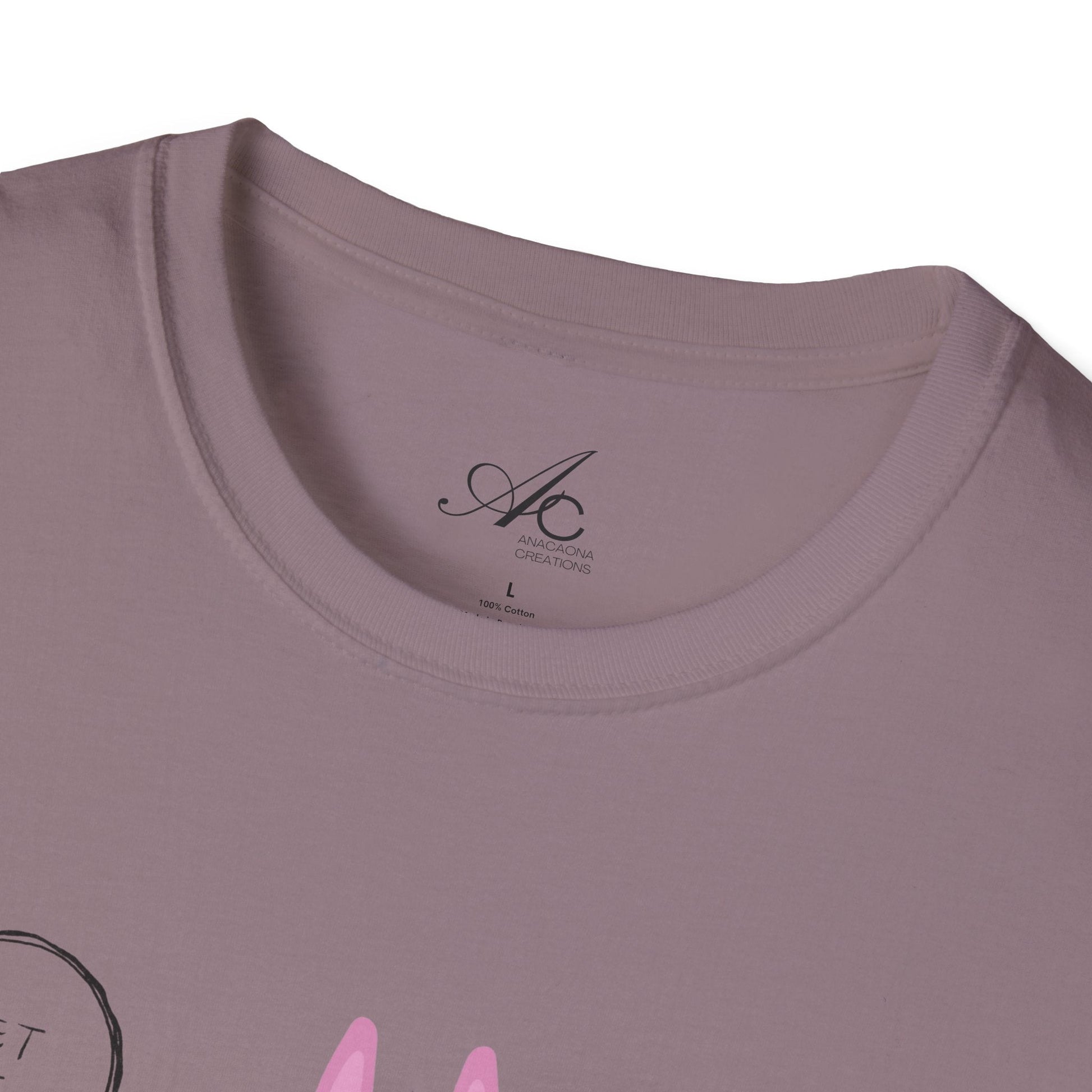 ✨ Let your outfit reflect your inner peace. Meditating Bunny T-Shirt, Softstyle Tee for Relaxation, Chill Vibes Apparel, Perfect Gift for Yoga Lovers, Cute Animal Graphic Tee - Metamorphosis Creations