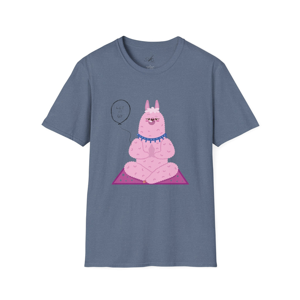 ✨ Let your outfit reflect your inner peace. Meditating Bunny T-Shirt, Softstyle Tee for Relaxation, Chill Vibes Apparel, Perfect Gift for Yoga Lovers, Cute Animal Graphic Tee - Metamorphosis Creations