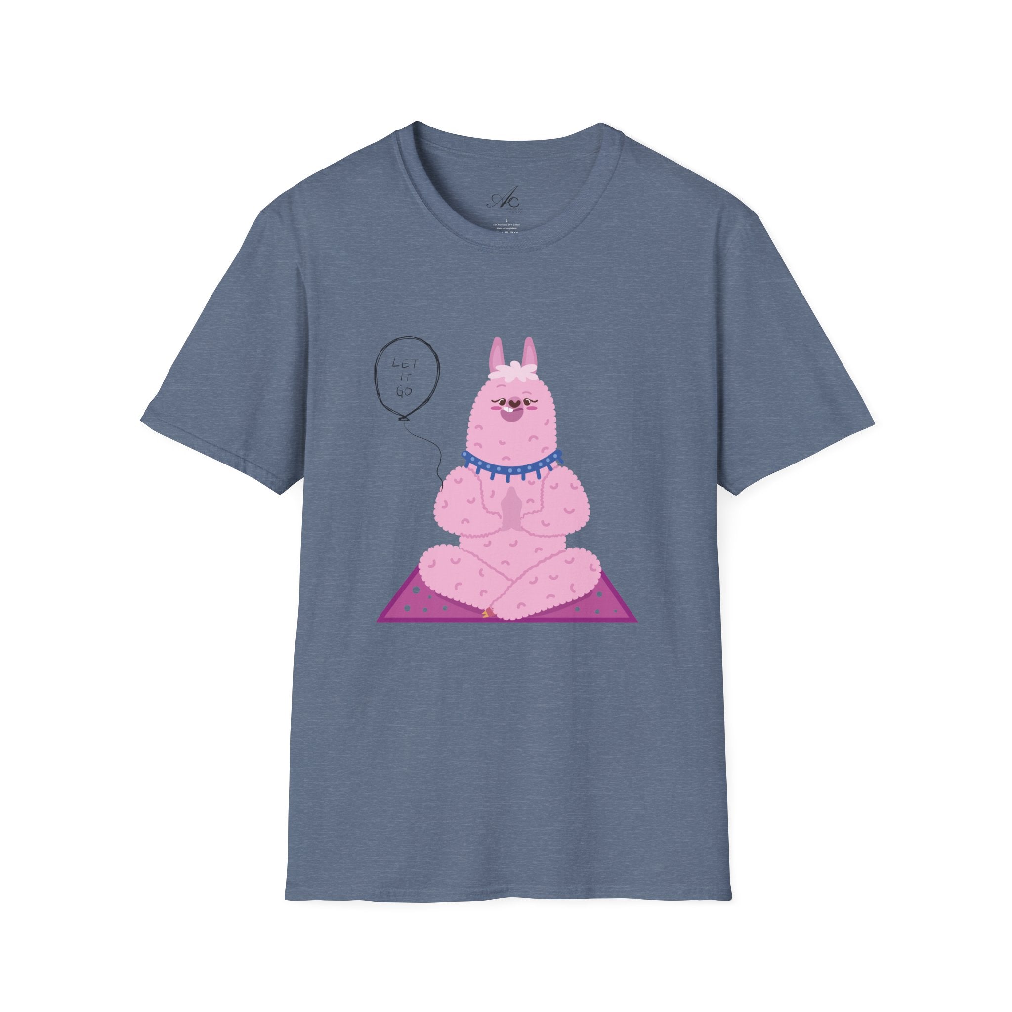 ✨ Let your outfit reflect your inner peace. Meditating Bunny T-Shirt, Softstyle Tee for Relaxation, Chill Vibes Apparel, Perfect Gift for Yoga Lovers, Cute Animal Graphic Tee - Metamorphosis Creations