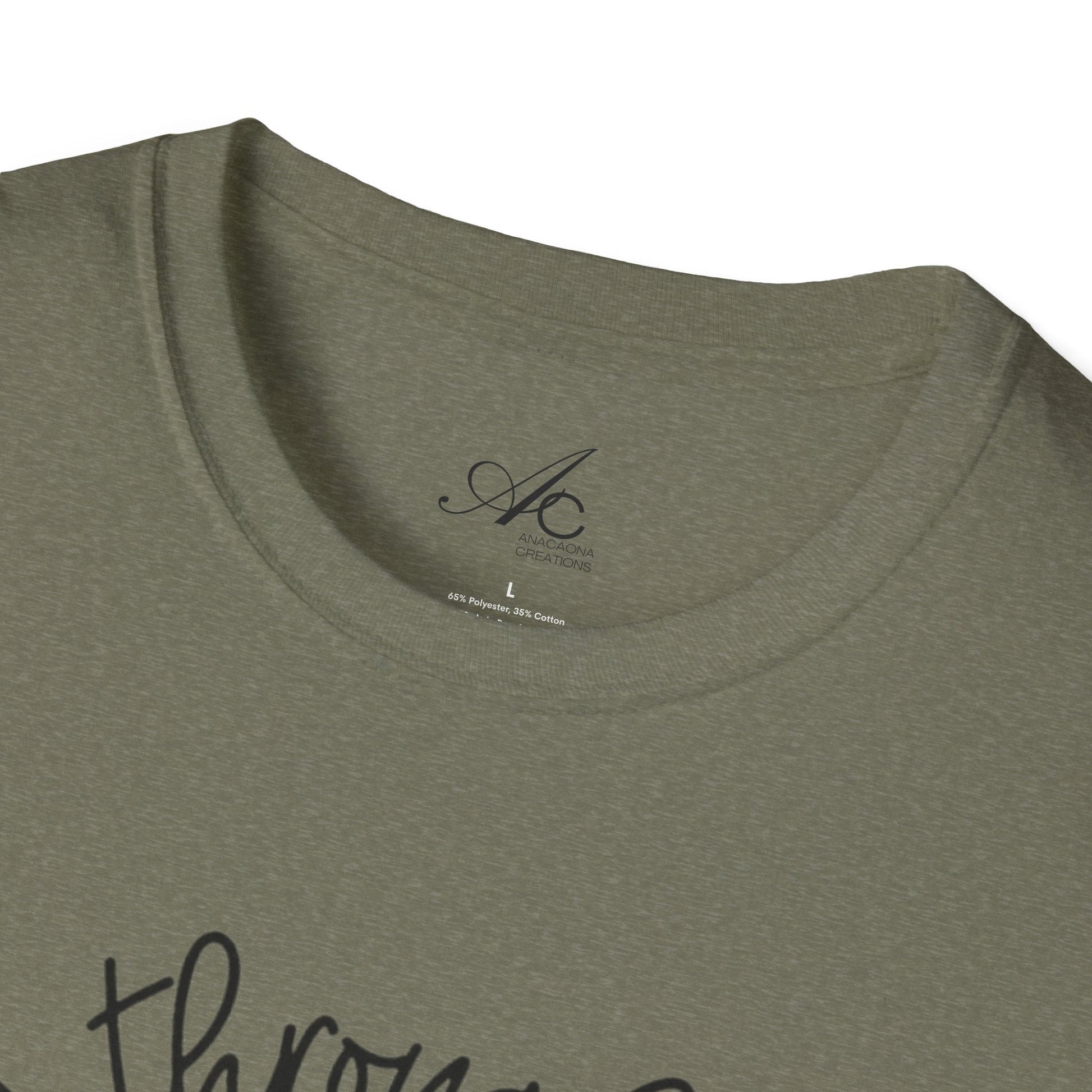 Let your outfit reflect your inner peace.Floral Inspirational T-Shirt - Unisex Softstyle Tee, Motivational Gift, Casual Wear, Floral Quote Shirt, Everyday Comfort, Thoughtful [...] - Metamorphosis Creations
