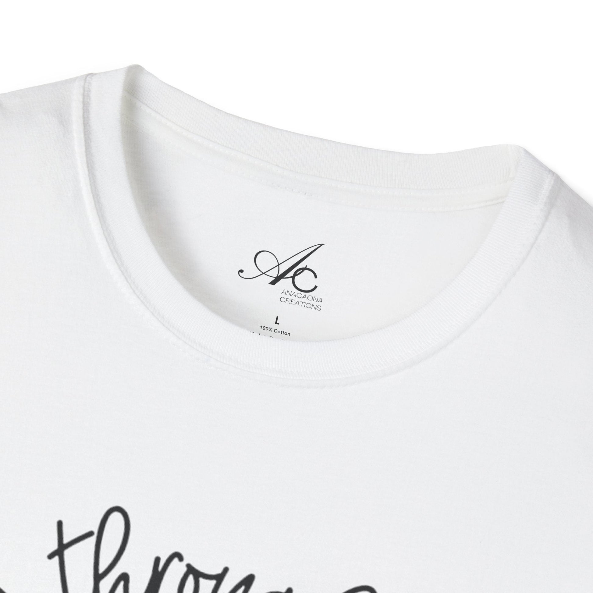 Let your outfit reflect your inner peace.Floral Inspirational T-Shirt - Unisex Softstyle Tee, Motivational Gift, Casual Wear, Floral Quote Shirt, Everyday Comfort, Thoughtful [...] - Metamorphosis Creations