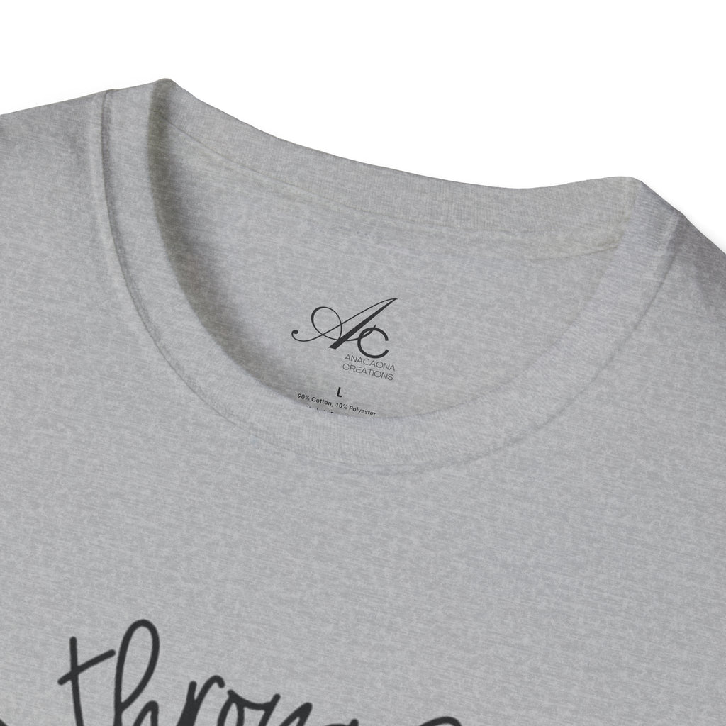 Let your outfit reflect your inner peace.Floral Inspirational T-Shirt - Unisex Softstyle Tee, Motivational Gift, Casual Wear, Floral Quote Shirt, Everyday Comfort, Thoughtful [...] - Metamorphosis Creations