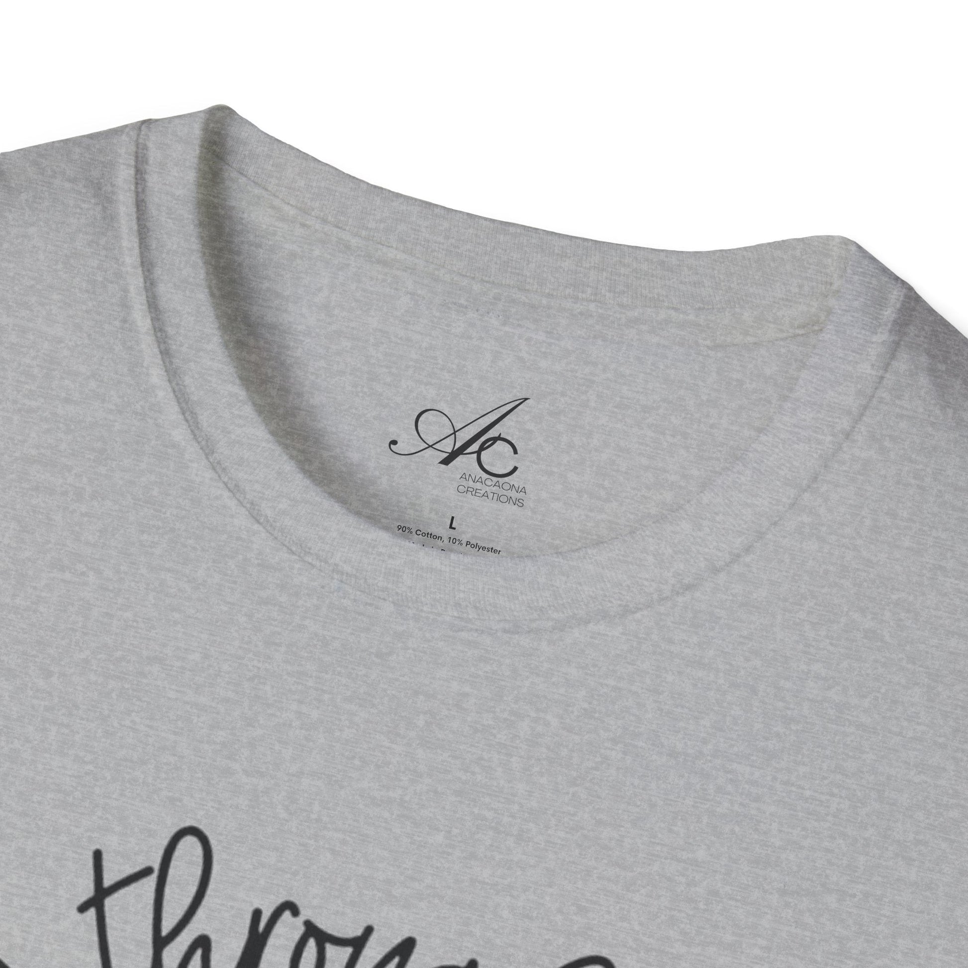 Let your outfit reflect your inner peace.Floral Inspirational T-Shirt - Unisex Softstyle Tee, Motivational Gift, Casual Wear, Floral Quote Shirt, Everyday Comfort, Thoughtful [...] - Metamorphosis Creations