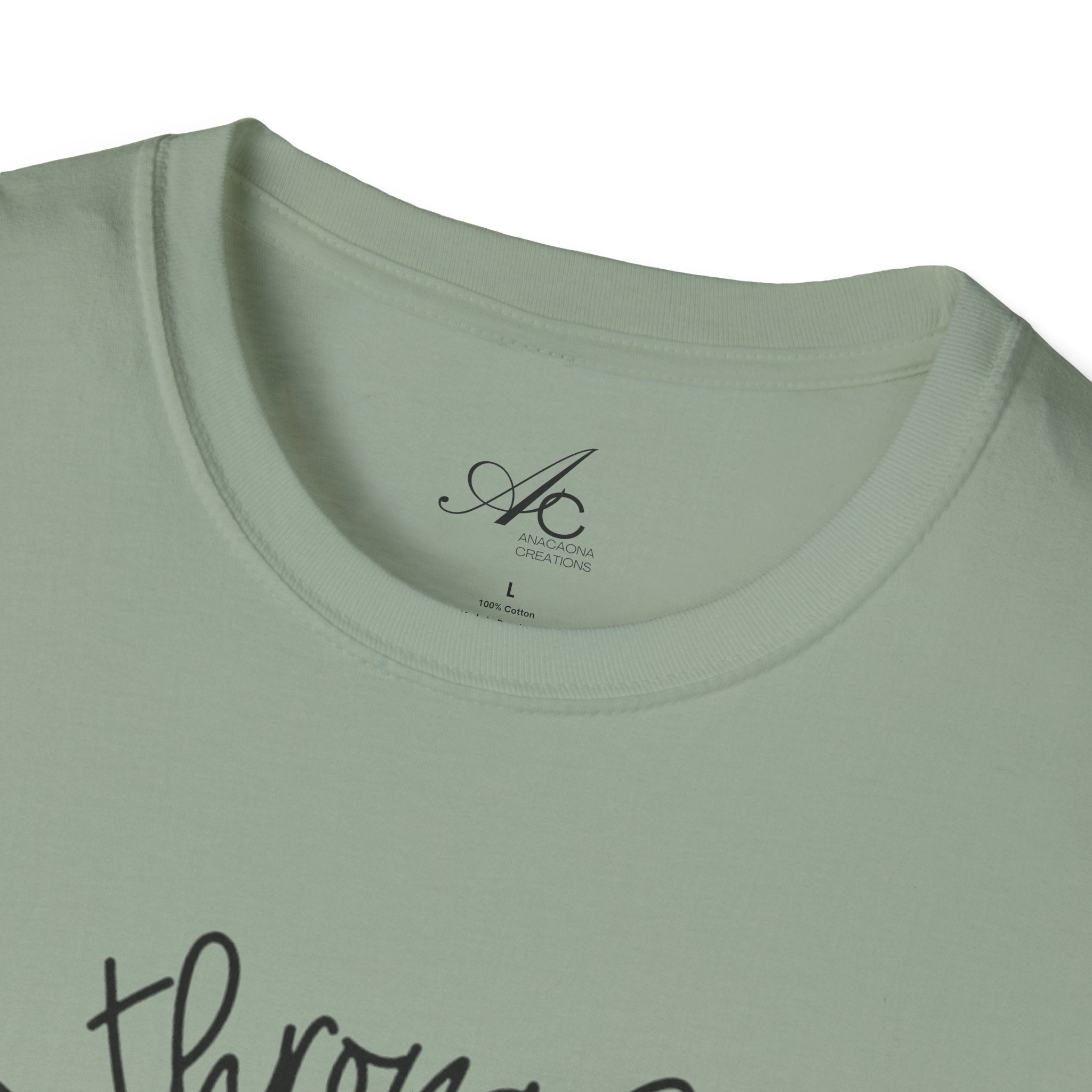 Let your outfit reflect your inner peace.Floral Inspirational T-Shirt - Unisex Softstyle Tee, Motivational Gift, Casual Wear, Floral Quote Shirt, Everyday Comfort, Thoughtful [...] - Metamorphosis Creations