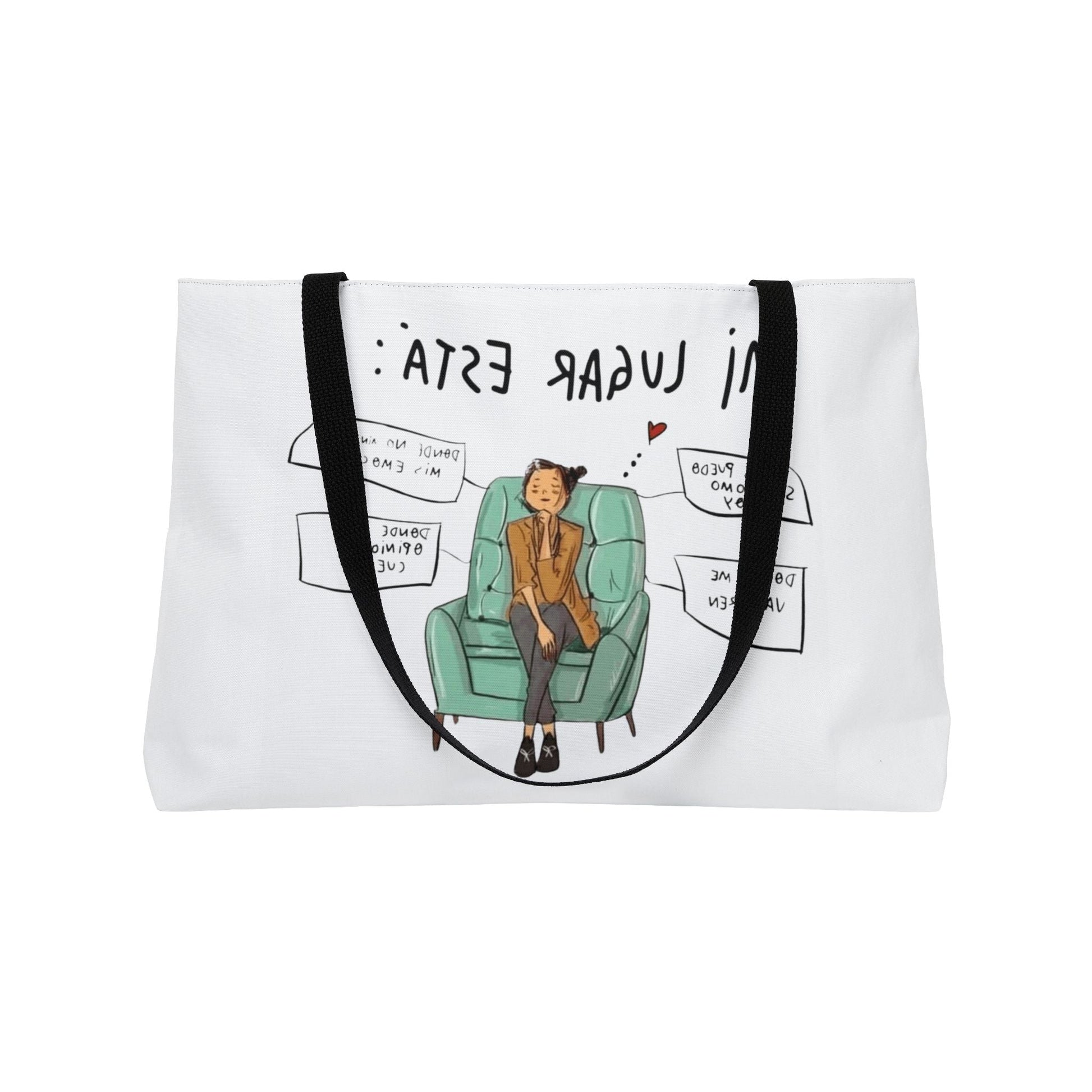 Lleva inspiración contigo a donde vayas Cozy Vibes Weekender Tote Bag | Perfect for Travel, Gifts, Beach Trips, or Everyday Use | Art - Inspired Carryall - Metamorphosis Creations