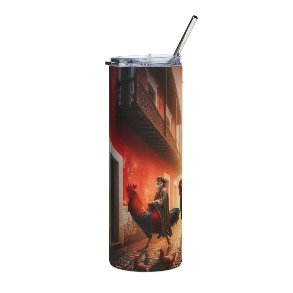 Los tres Reyes Magos Vibrant Puerto Rican Pride Tumbler, 20oz - Perfect for Gifts, Festivals, Holidays, Outdoor Adventures, Home Décor - Metamorphosis Creations