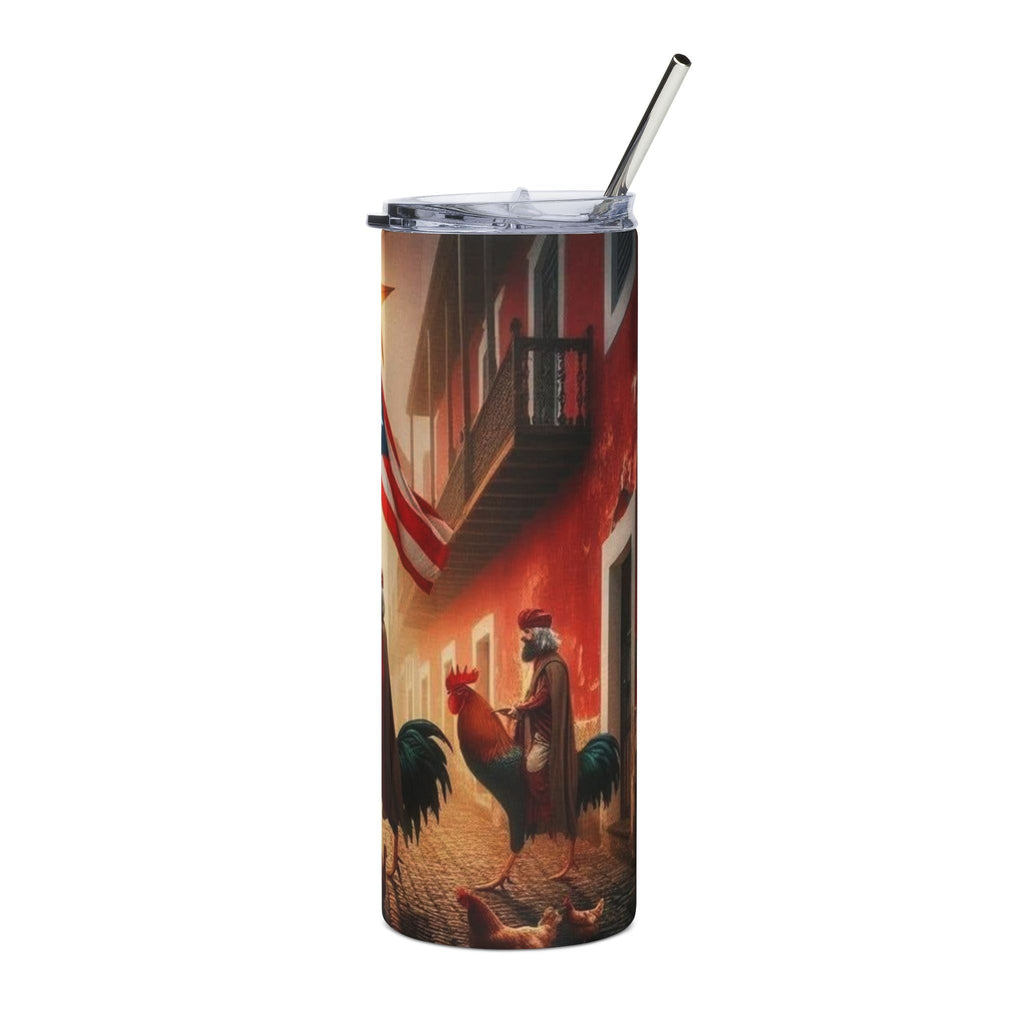 Los tres Reyes Magos Vibrant Puerto Rican Pride Tumbler, 20oz - Perfect for Gifts, Festivals, Holidays, Outdoor Adventures, Home Décor - Metamorphosis Creations
