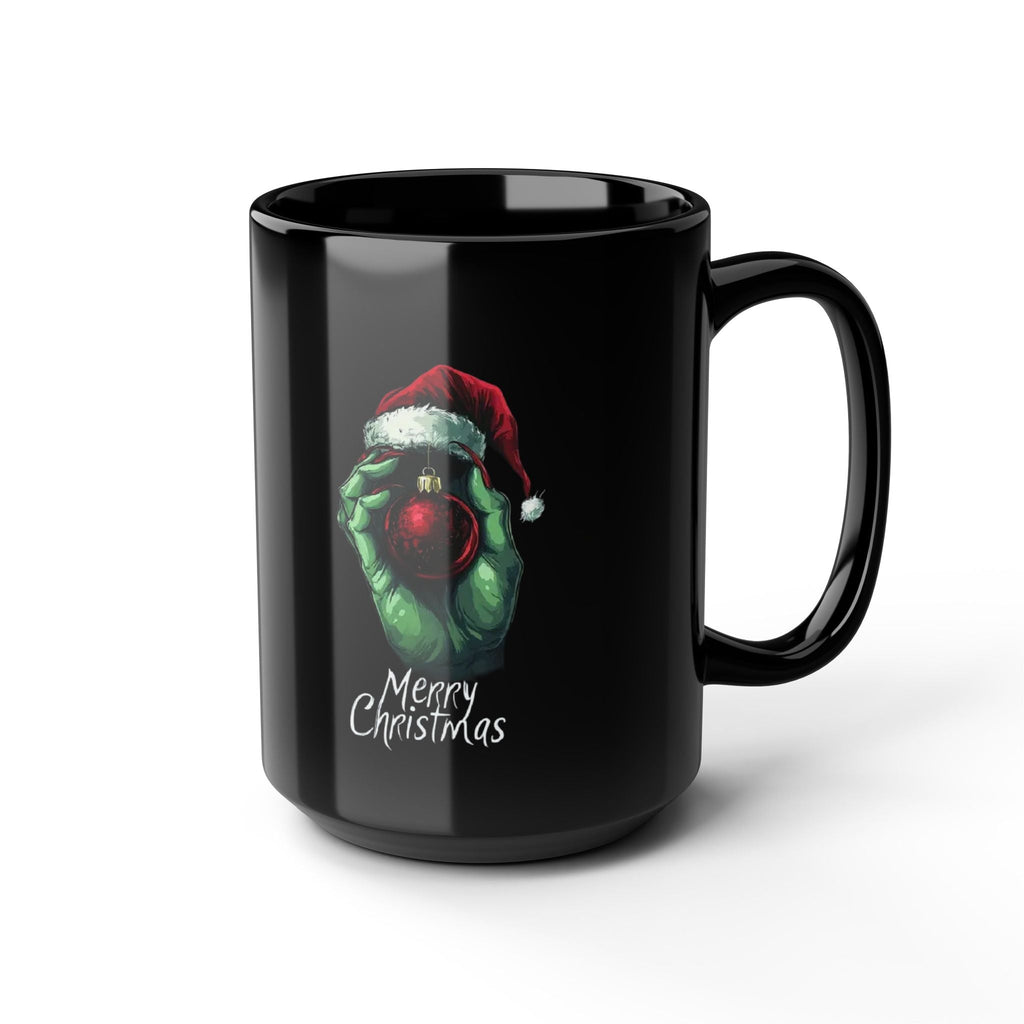 Merry Christmas Grinch Mug, Funny Holiday Coffee Cup, Festive Gifts for Him/Her, Stocking Stuffers, Winter Hot Chocolate Mug - Metamorphosis Creations