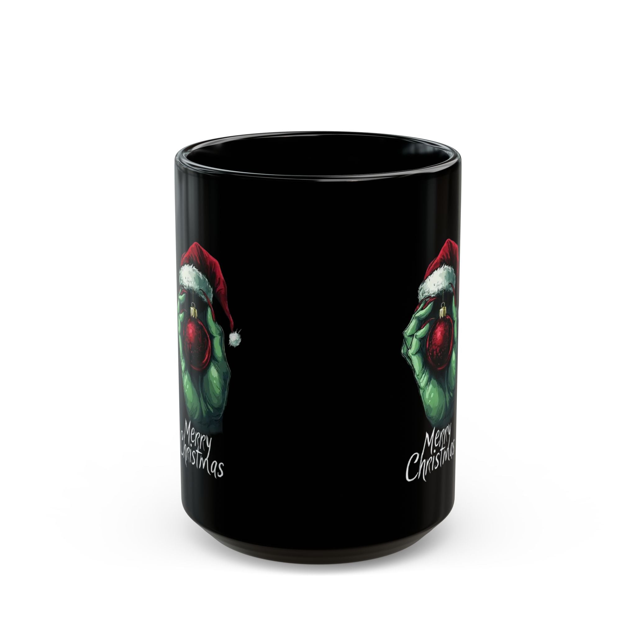 Merry Christmas Grinch Mug, Funny Holiday Coffee Cup, Festive Gifts for Him/Her, Stocking Stuffers, Winter Hot Chocolate Mug - Metamorphosis Creations