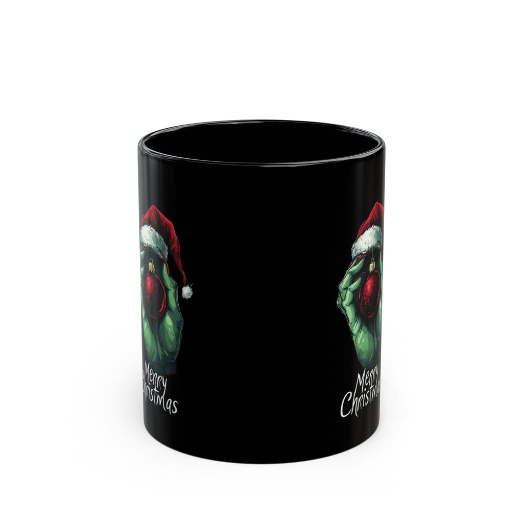 Merry Christmas Grinch Mug, Funny Holiday Coffee Cup, Festive Gifts for Him/Her, Stocking Stuffers, Winter Hot Chocolate Mug - Metamorphosis Creations
