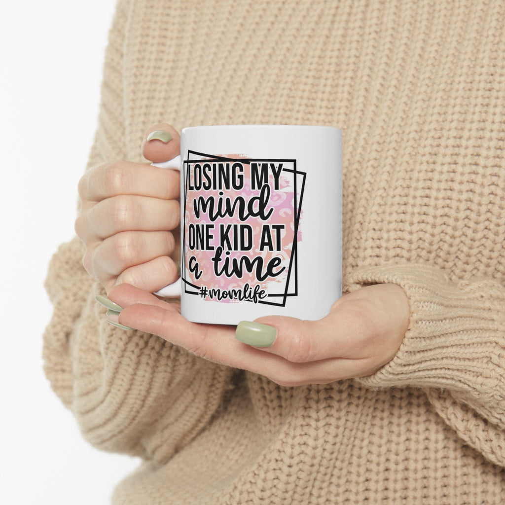 Mindful Moments Ceramic Mug, Coffee Lover Gift, Relaxation Mug, Self - Care Ceramic Cup, Motivational Quote Mug - Metamorphosis Creations