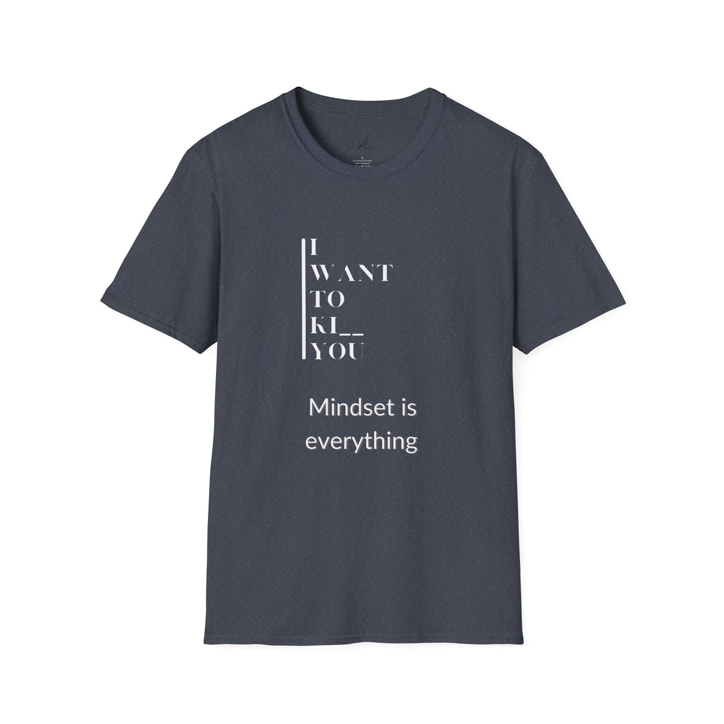 Mindset Motivational T-Shirt, Unisex Graphic Tee, Inspirational Quote Shirt, Daily Affirmation Top, Gift for Mindfulness Enthusiasts - Metamorphosis Creations