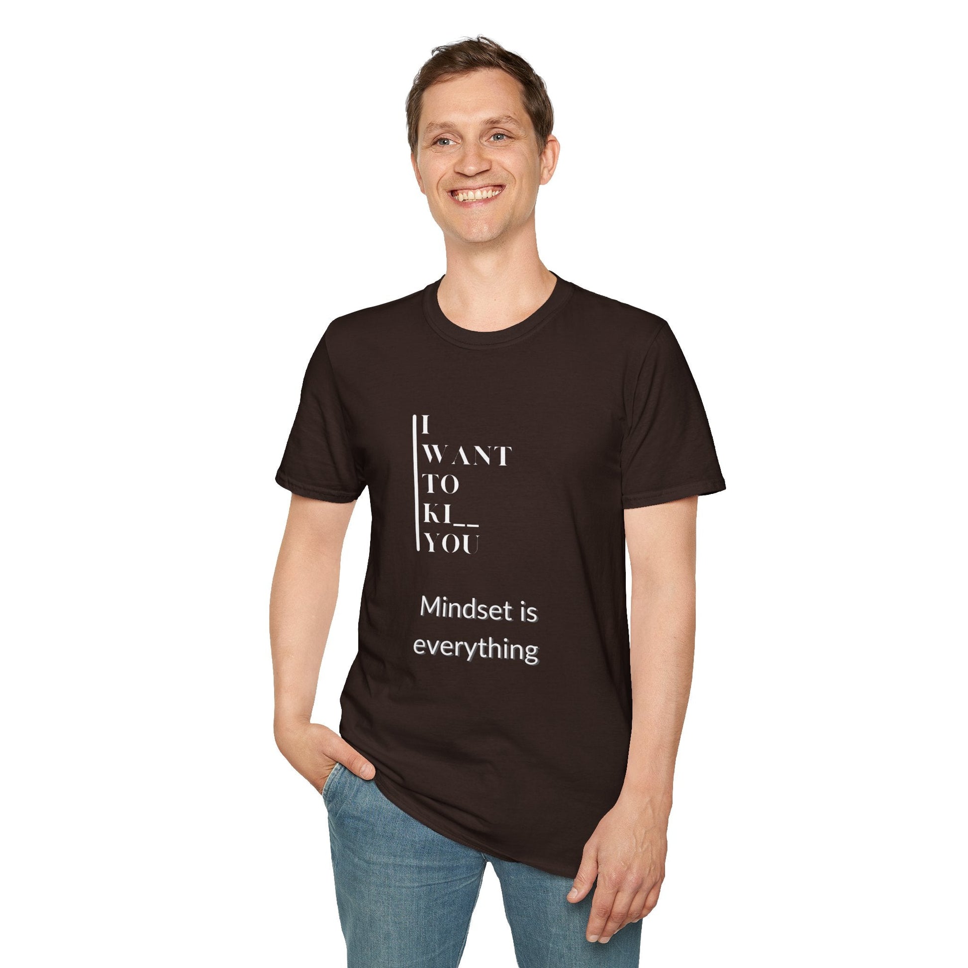 Mindset Motivational T-Shirt, Unisex Graphic Tee, Inspirational Quote Shirt, Daily Affirmation Top, Gift for Mindfulness Enthusiasts - Metamorphosis Creations