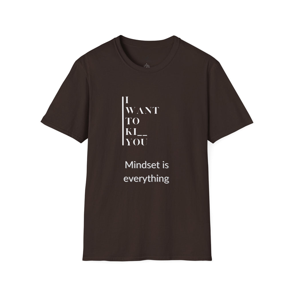 Mindset Motivational T-Shirt, Unisex Graphic Tee, Inspirational Quote Shirt, Daily Affirmation Top, Gift for Mindfulness Enthusiasts - Metamorphosis Creations