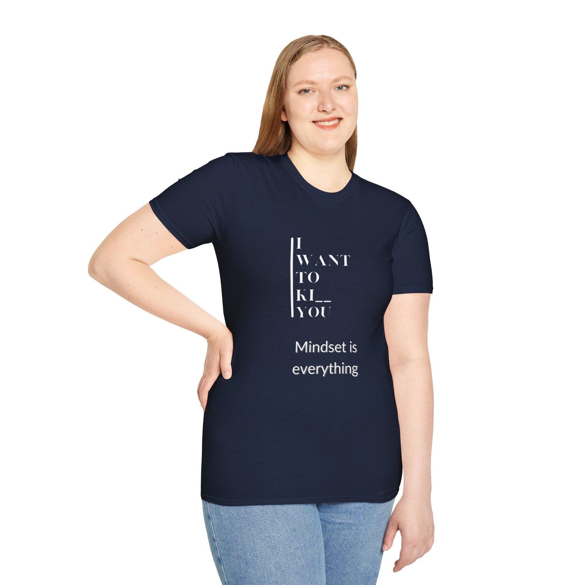 Mindset Motivational T-Shirt, Unisex Graphic Tee, Inspirational Quote Shirt, Daily Affirmation Top, Gift for Mindfulness Enthusiasts - Metamorphosis Creations