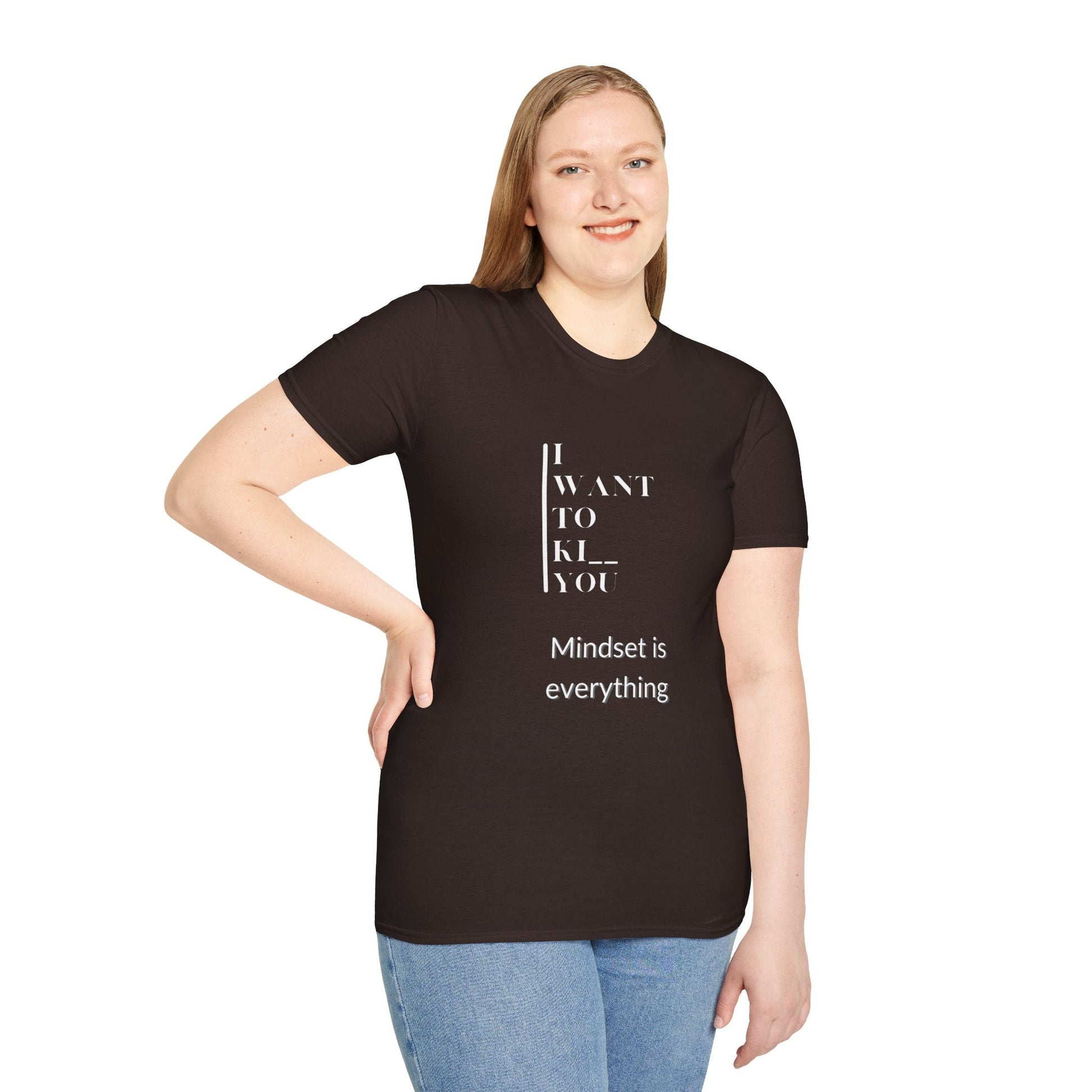 Mindset Motivational T-Shirt, Unisex Graphic Tee, Inspirational Quote Shirt, Daily Affirmation Top, Gift for Mindfulness Enthusiasts - Metamorphosis Creations