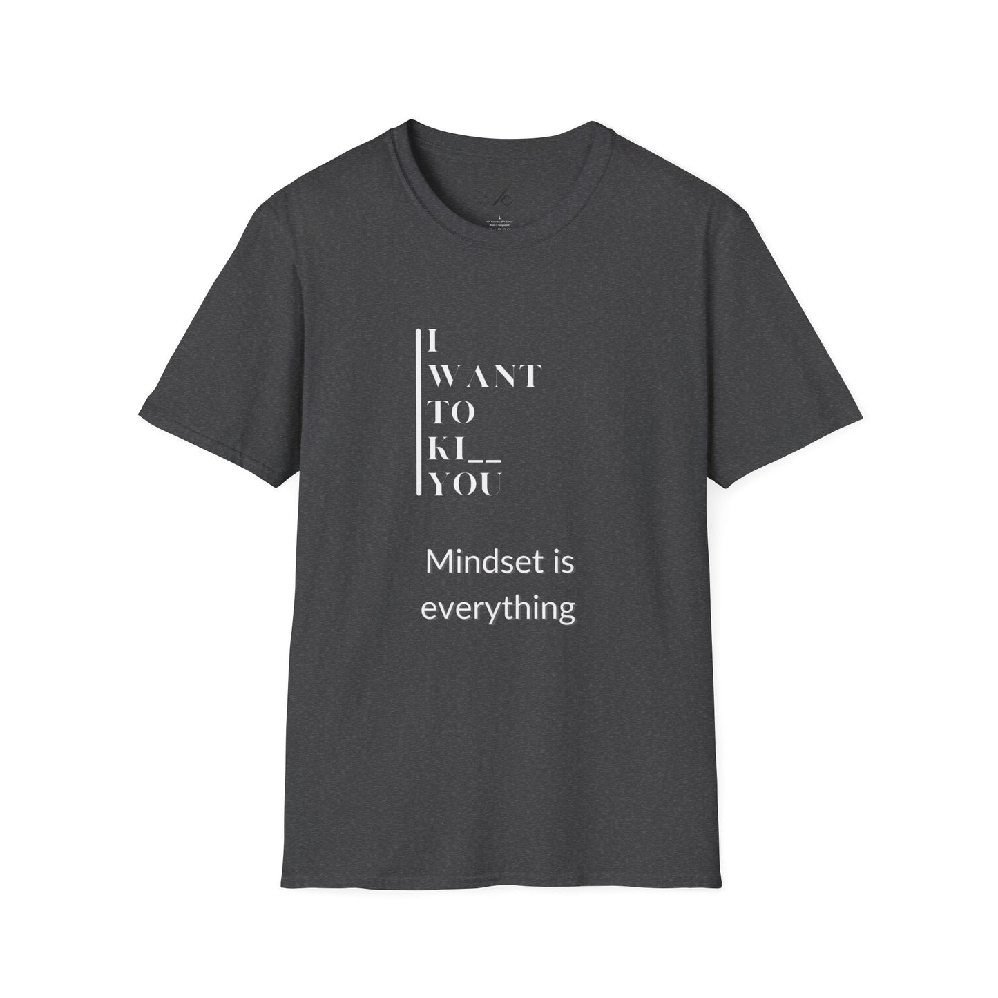 Mindset Motivational T-Shirt, Unisex Graphic Tee, Inspirational Quote Shirt, Daily Affirmation Top, Gift for Mindfulness Enthusiasts - Metamorphosis Creations