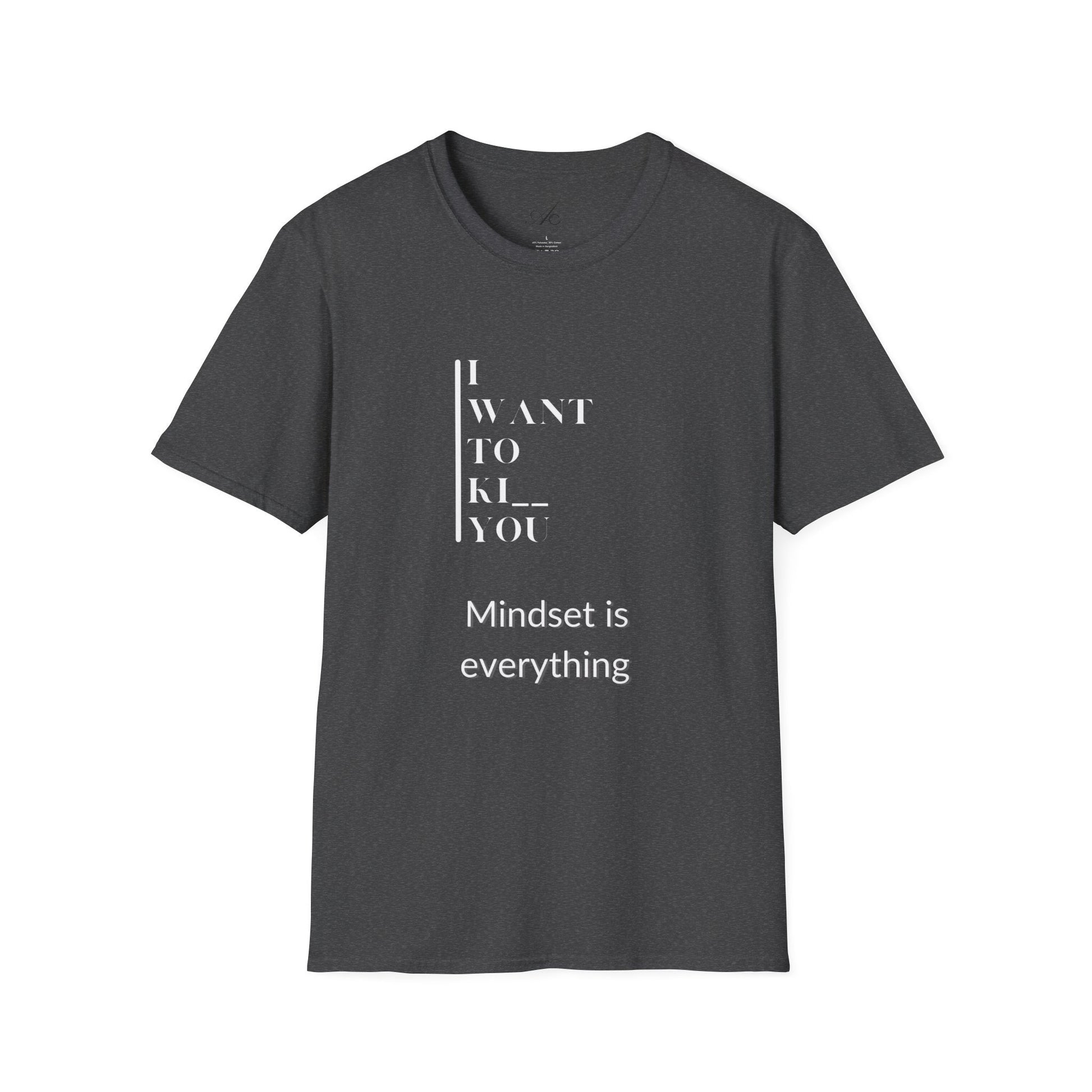 Mindset Motivational T-Shirt, Unisex Graphic Tee, Inspirational Quote Shirt, Daily Affirmation Top, Gift for Mindfulness Enthusiasts - Metamorphosis Creations