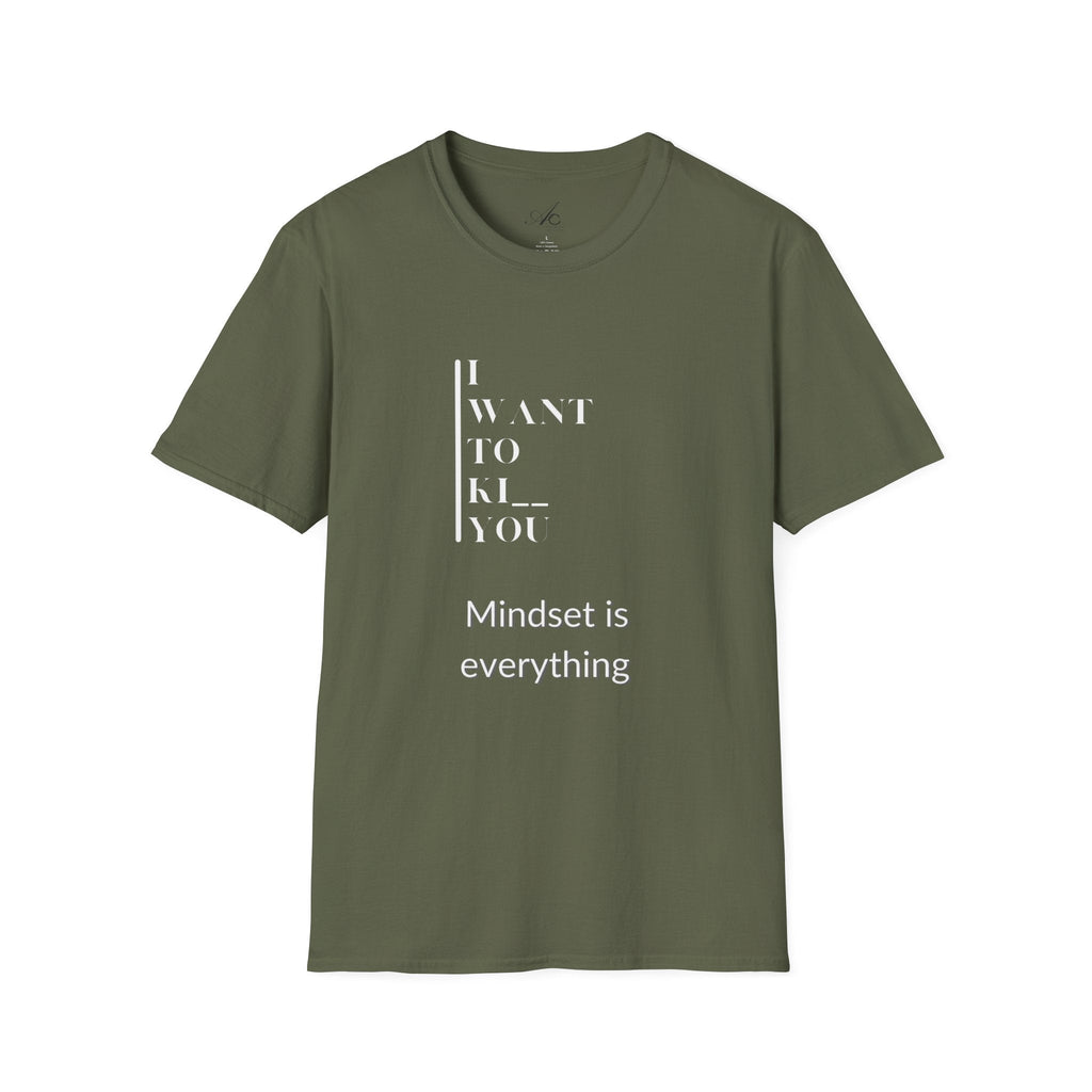 Mindset Motivational T-Shirt, Unisex Graphic Tee, Inspirational Quote Shirt, Daily Affirmation Top, Gift for Mindfulness Enthusiasts - Metamorphosis Creations