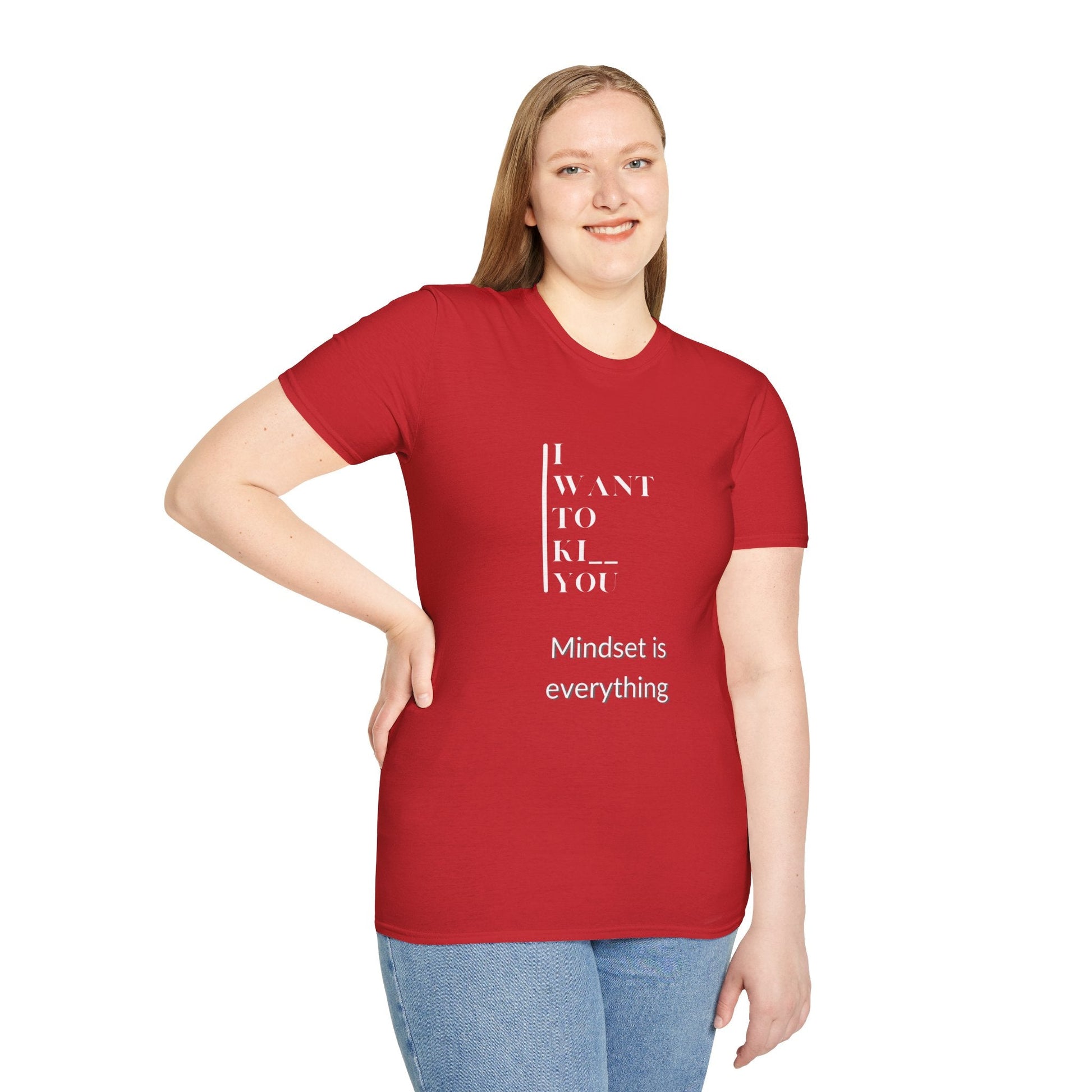 Mindset Motivational T-Shirt, Unisex Graphic Tee, Inspirational Quote Shirt, Daily Affirmation Top, Gift for Mindfulness Enthusiasts - Metamorphosis Creations