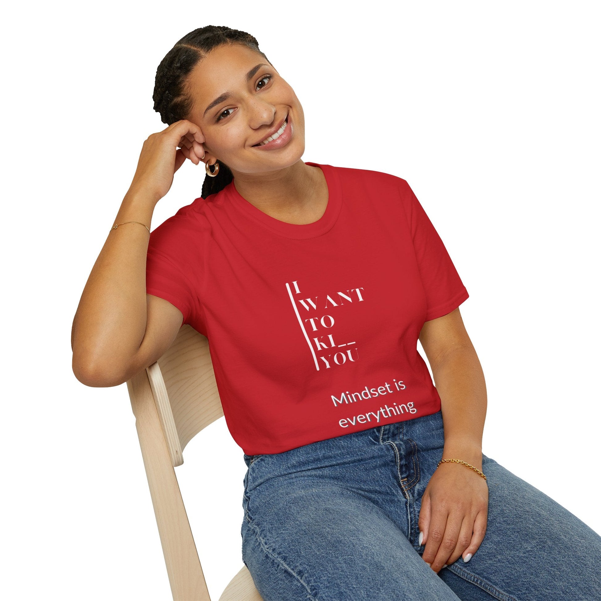 Mindset Motivational T-Shirt, Unisex Graphic Tee, Inspirational Quote Shirt, Daily Affirmation Top, Gift for Mindfulness Enthusiasts - Metamorphosis Creations