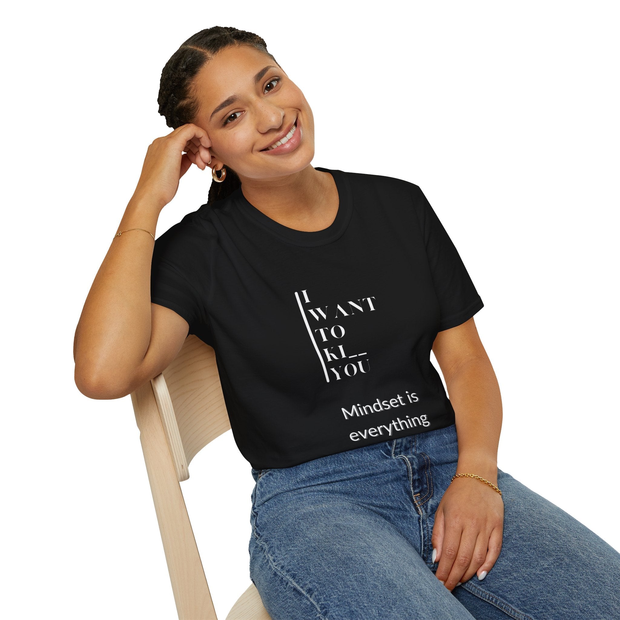 Mindset Motivational T-Shirt, Unisex Graphic Tee, Inspirational Quote Shirt, Daily Affirmation Top, Gift for Mindfulness Enthusiasts - Metamorphosis Creations