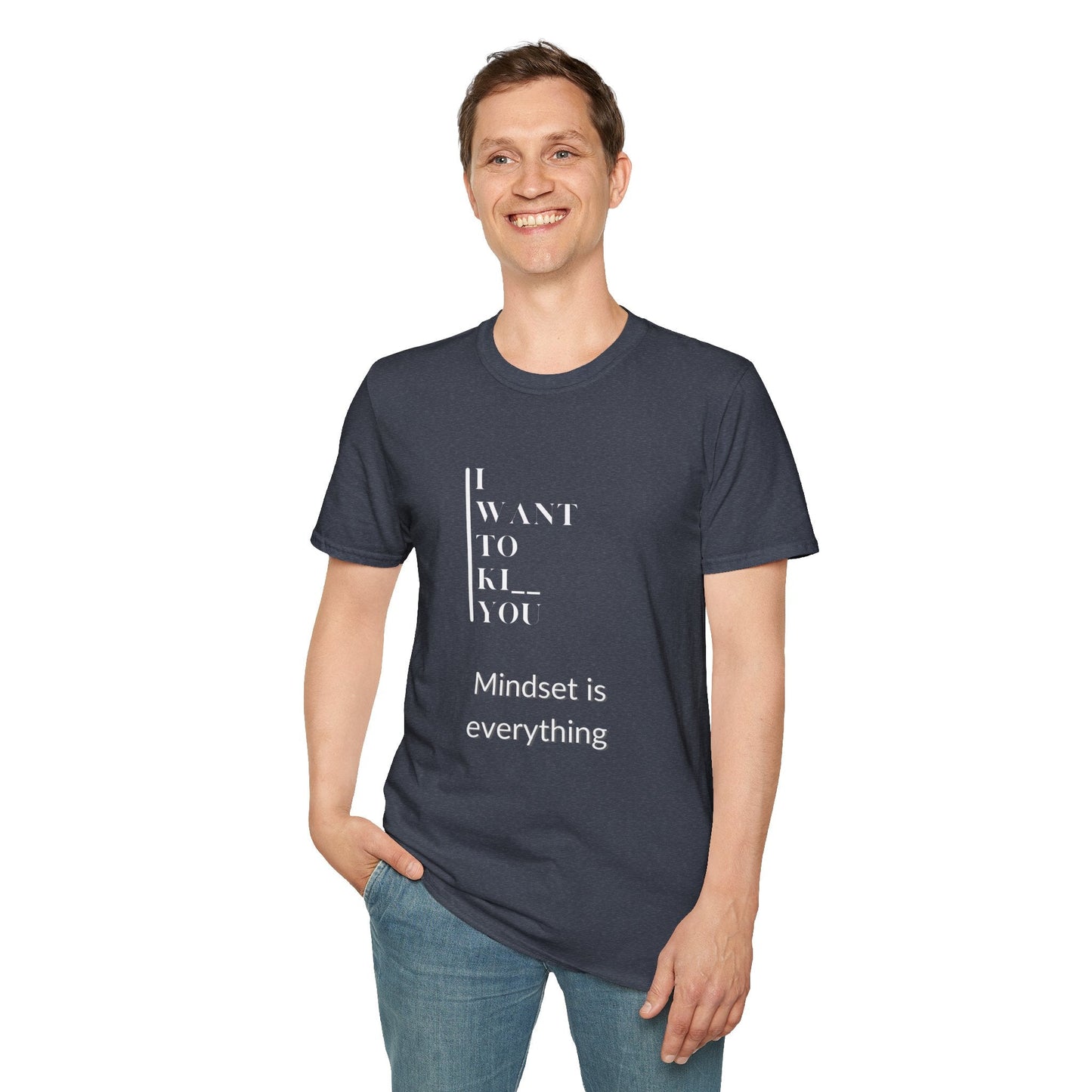 Mindset Motivational T-Shirt, Unisex Graphic Tee, Inspirational Quote Shirt, Daily Affirmation Top, Gift for Mindfulness Enthusiasts - Metamorphosis Creations