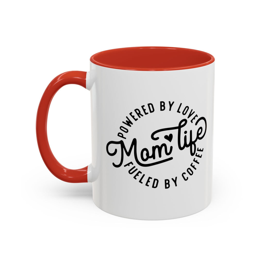 Moms Love Mug: A Daily Reminder of Appreciation Accent Coffee Mug (11, 15oz) - Metamorphosis Creations