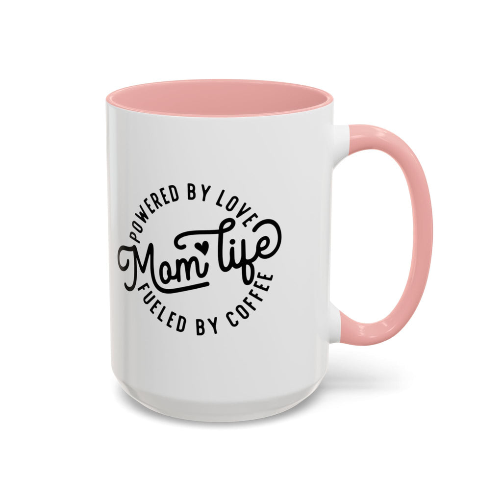 Moms Love Mug: A Daily Reminder of Appreciation Accent Coffee Mug (11, 15oz) - Metamorphosis Creations