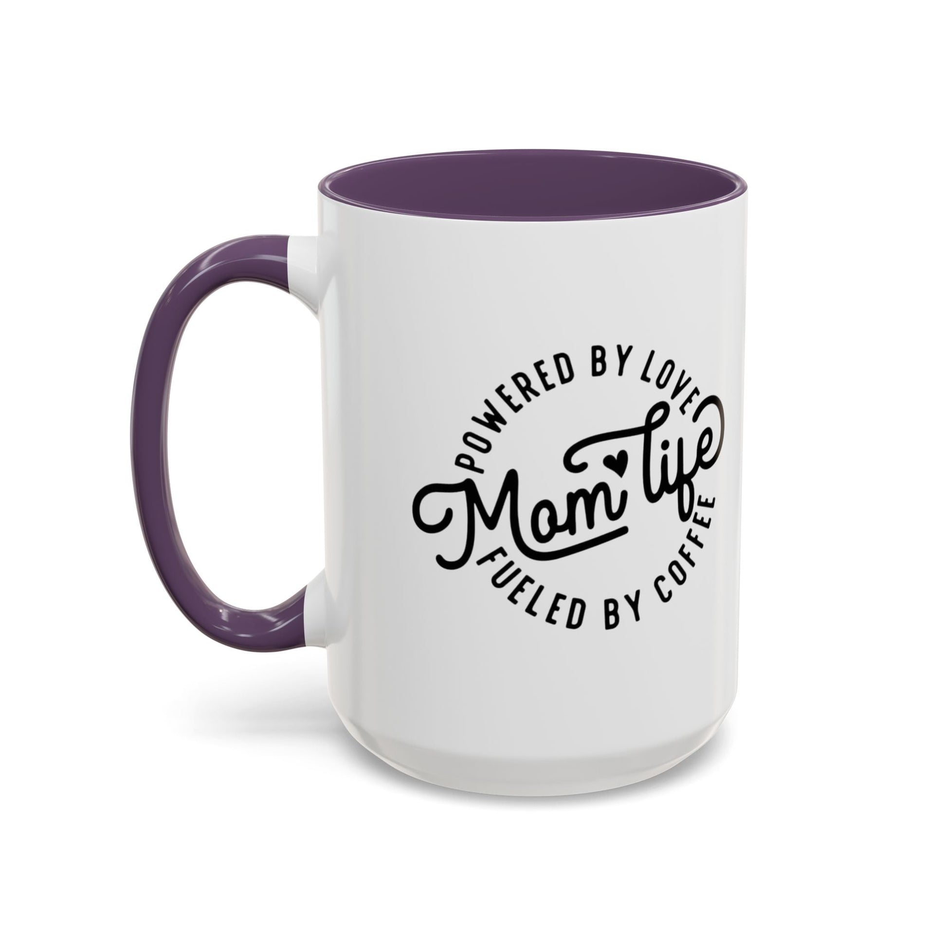 Moms Love Mug: A Daily Reminder of Appreciation Accent Coffee Mug (11, 15oz) - Metamorphosis Creations