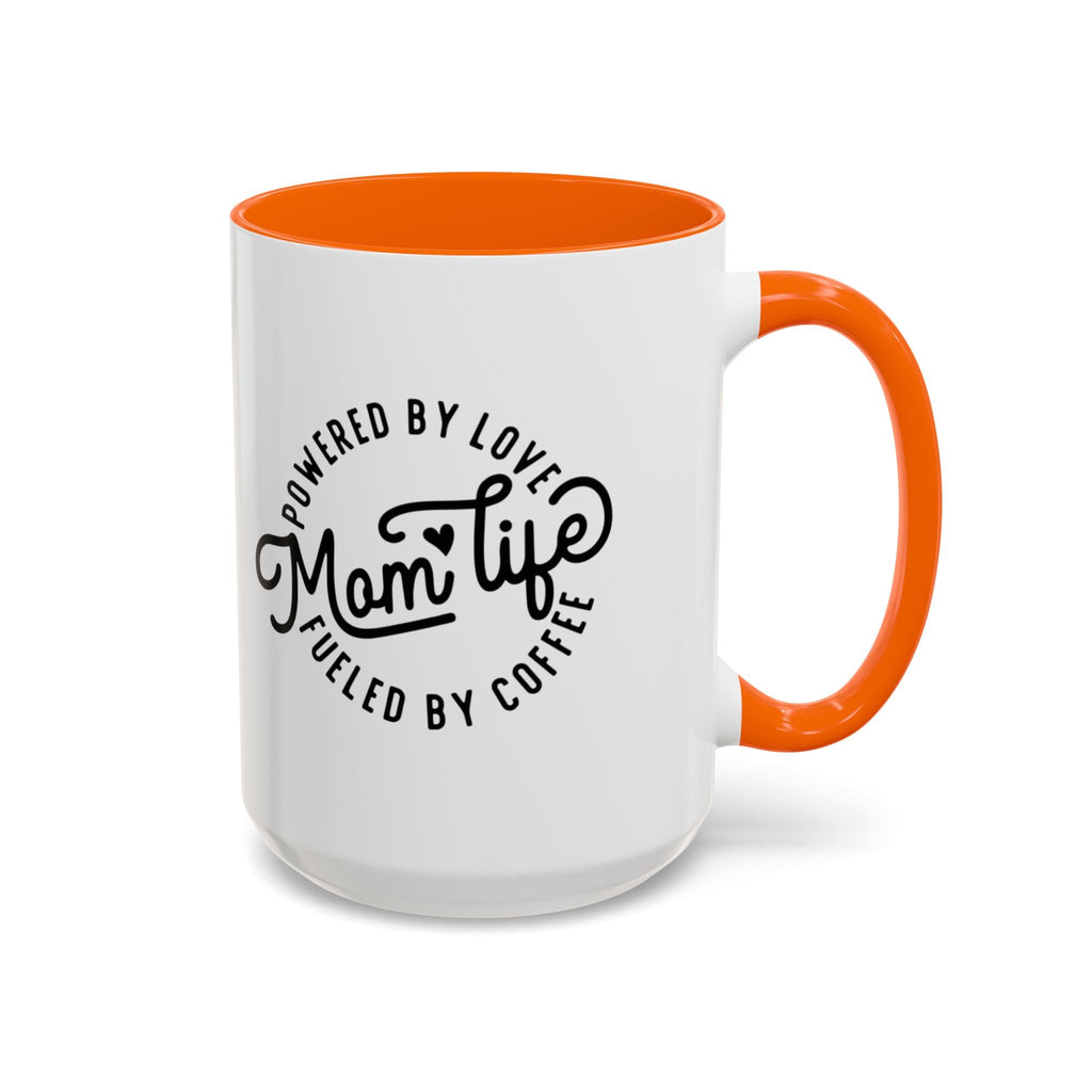 Moms Love Mug: A Daily Reminder of Appreciation Accent Coffee Mug (11, 15oz) - Metamorphosis Creations