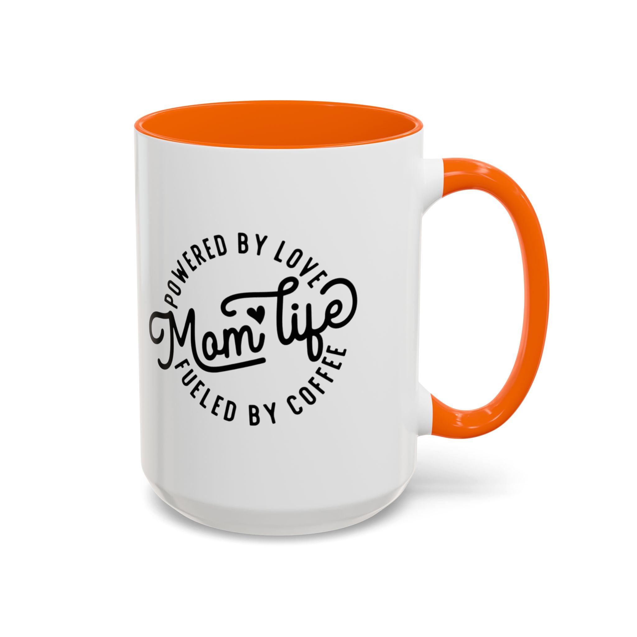 Moms Love Mug: A Daily Reminder of Appreciation Accent Coffee Mug (11, 15oz) - Metamorphosis Creations