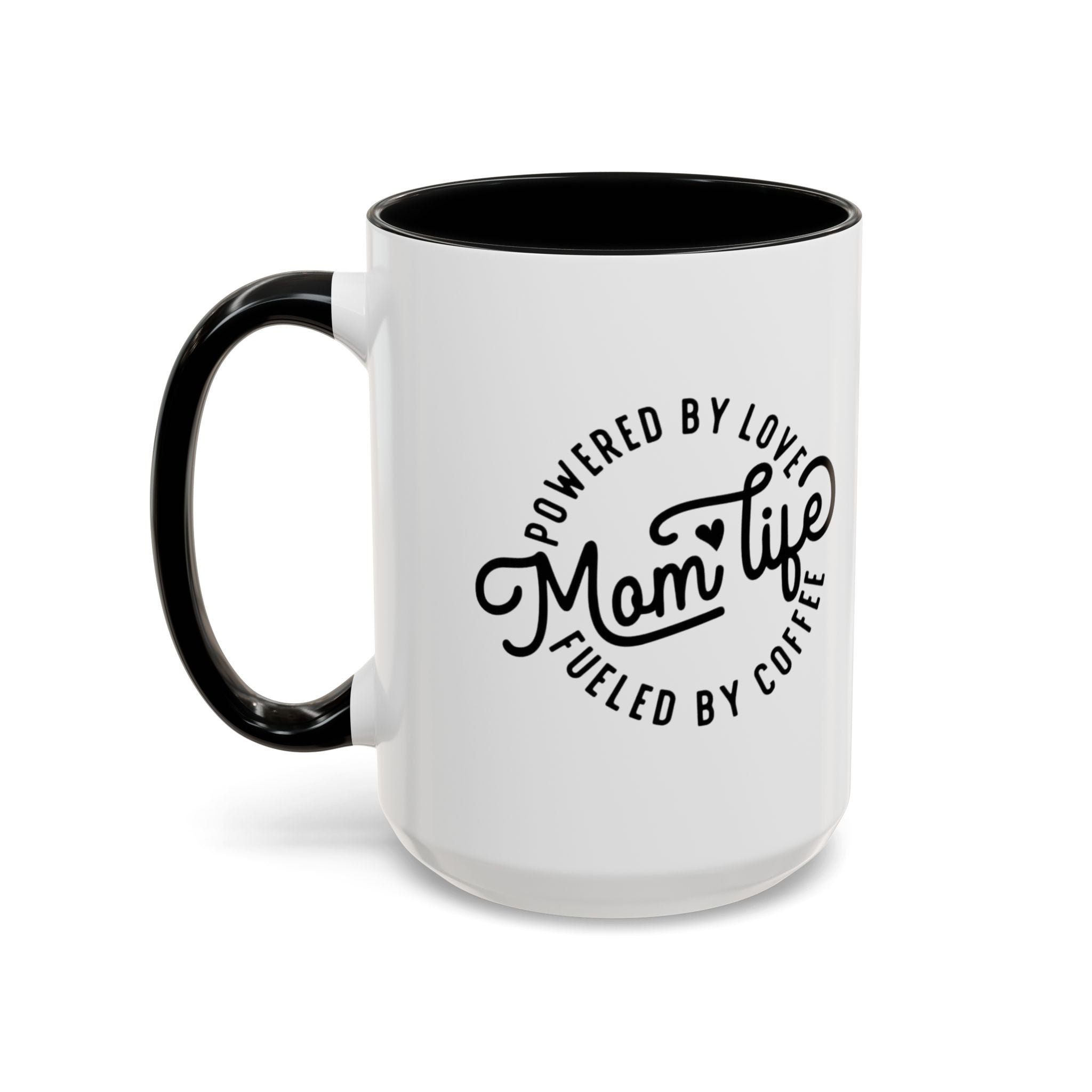 Moms Love Mug: A Daily Reminder of Appreciation Accent Coffee Mug (11, 15oz) - Metamorphosis Creations