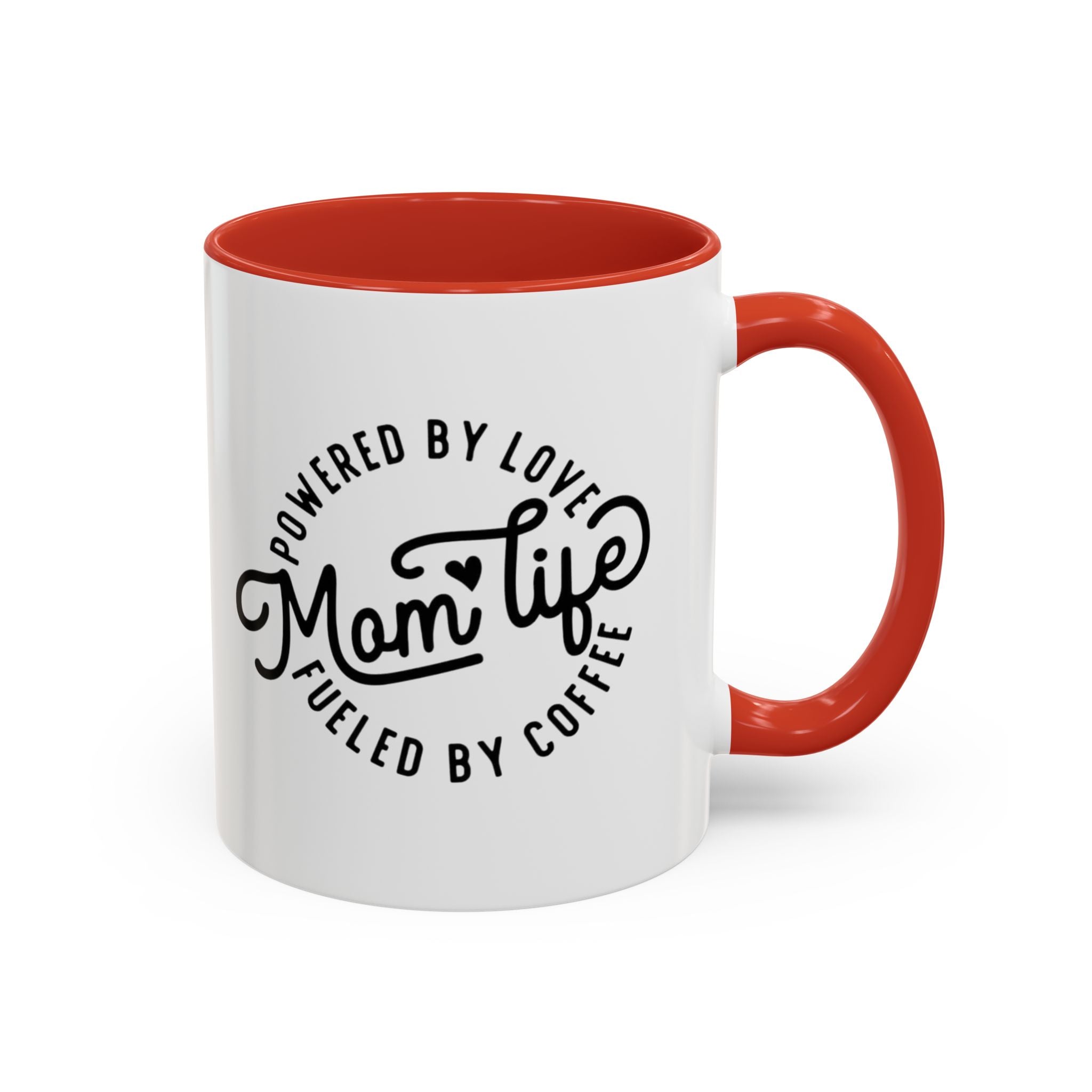 Moms Love Mug: A Daily Reminder of Appreciation Accent Coffee Mug (11, 15oz) - Metamorphosis Creations