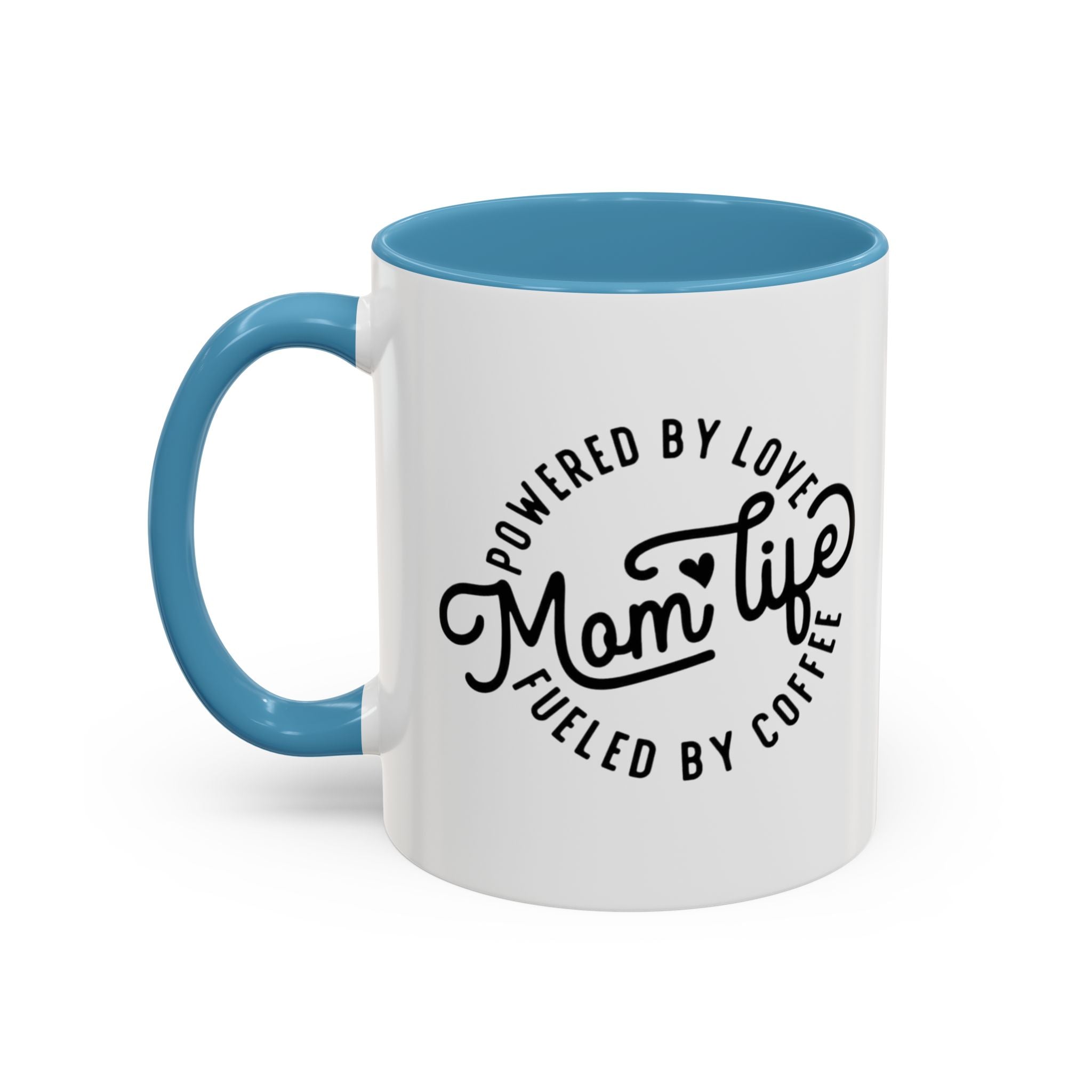 Moms Love Mug: A Daily Reminder of Appreciation Accent Coffee Mug (11, 15oz) - Metamorphosis Creations