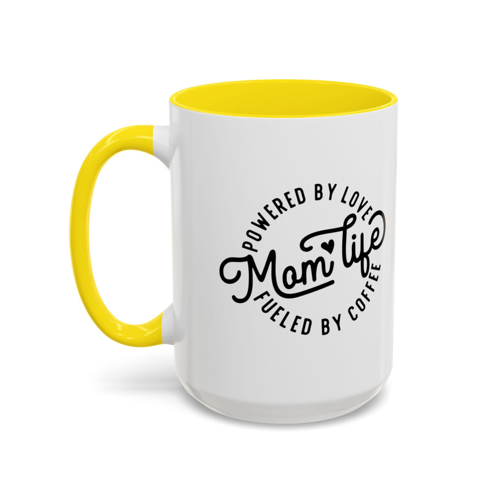 Moms Love Mug: A Daily Reminder of Appreciation Accent Coffee Mug (11, 15oz) - Metamorphosis Creations