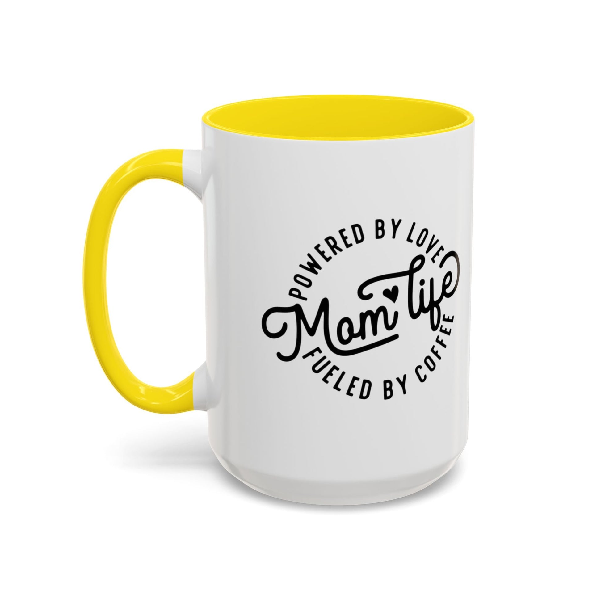 Moms Love Mug: A Daily Reminder of Appreciation Accent Coffee Mug (11, 15oz) - Metamorphosis Creations