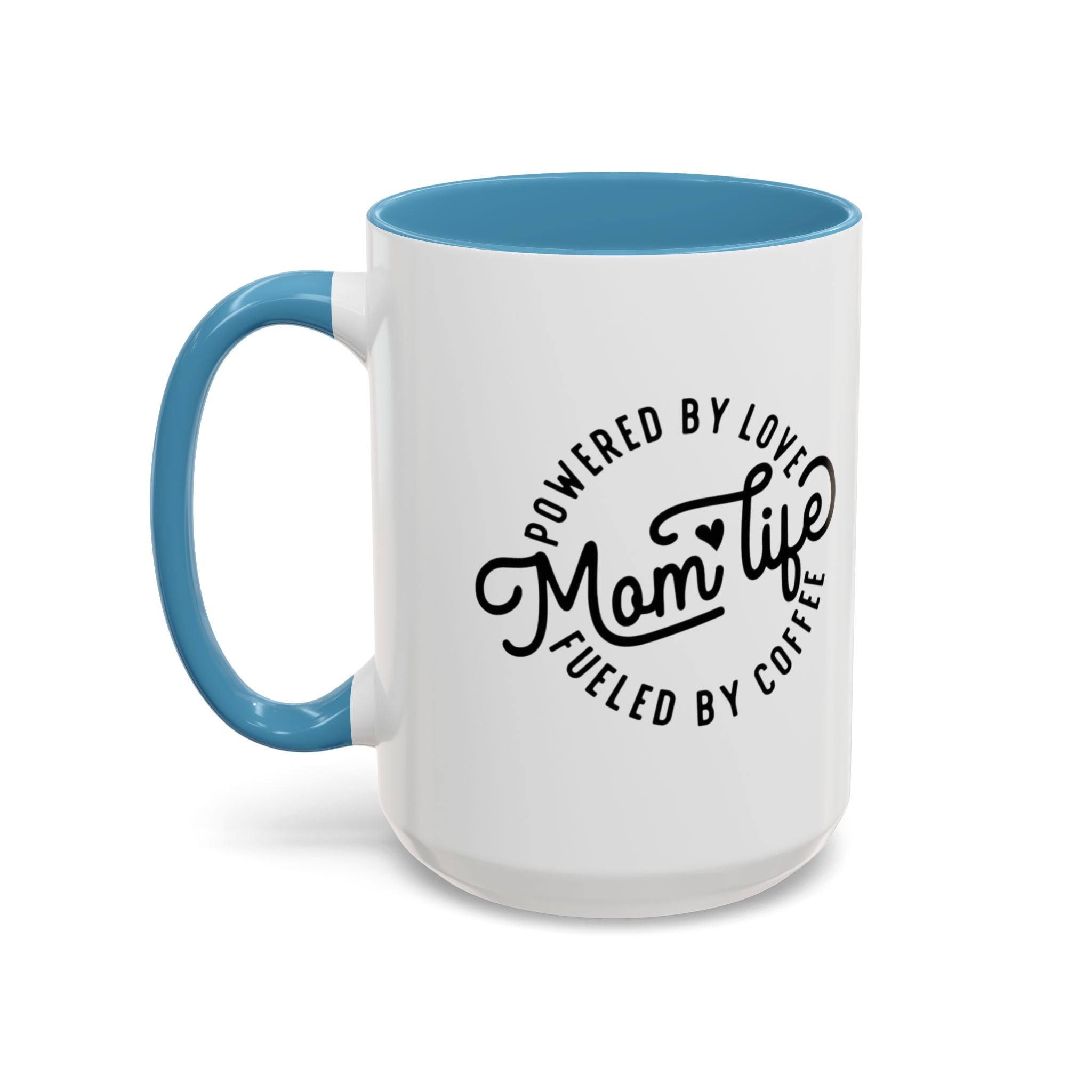 Moms Love Mug: A Daily Reminder of Appreciation Accent Coffee Mug (11, 15oz) - Metamorphosis Creations