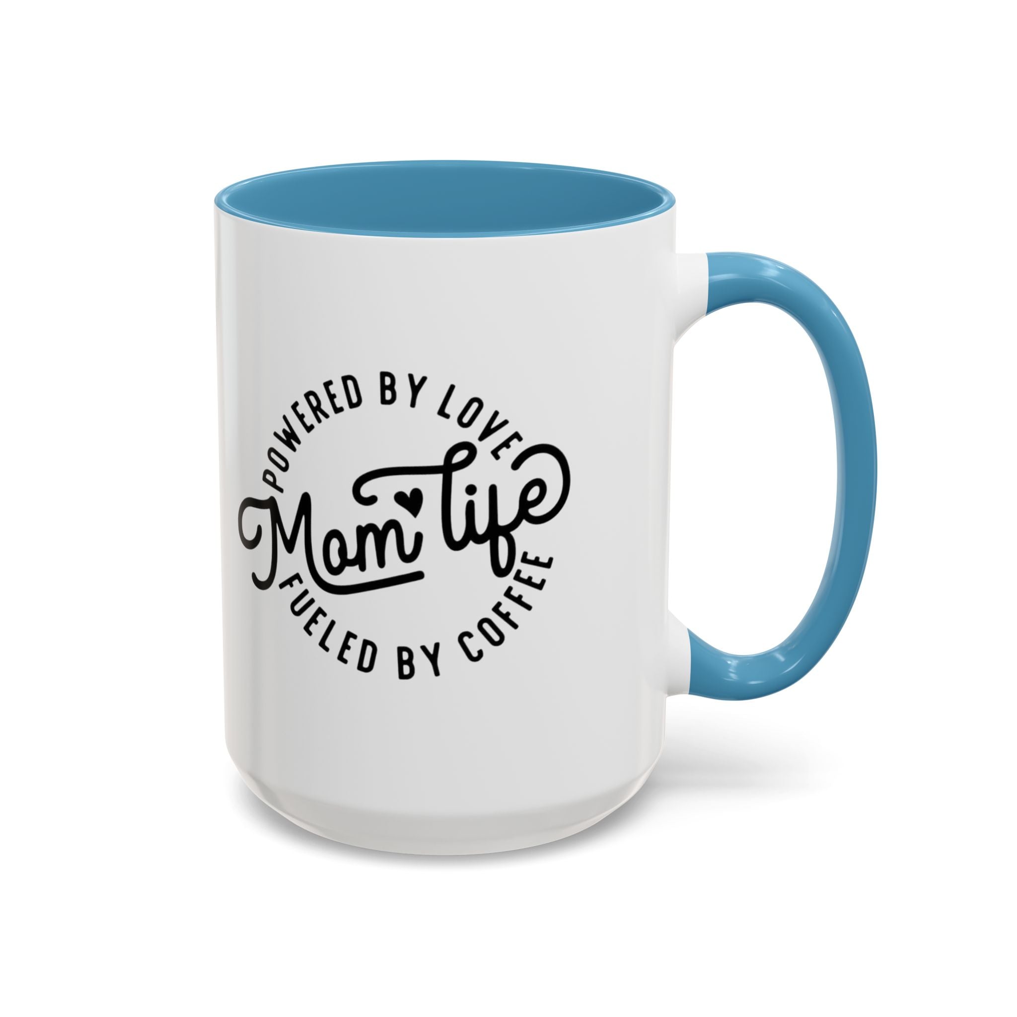 Moms Love Mug: A Daily Reminder of Appreciation Accent Coffee Mug (11, 15oz) - Metamorphosis Creations