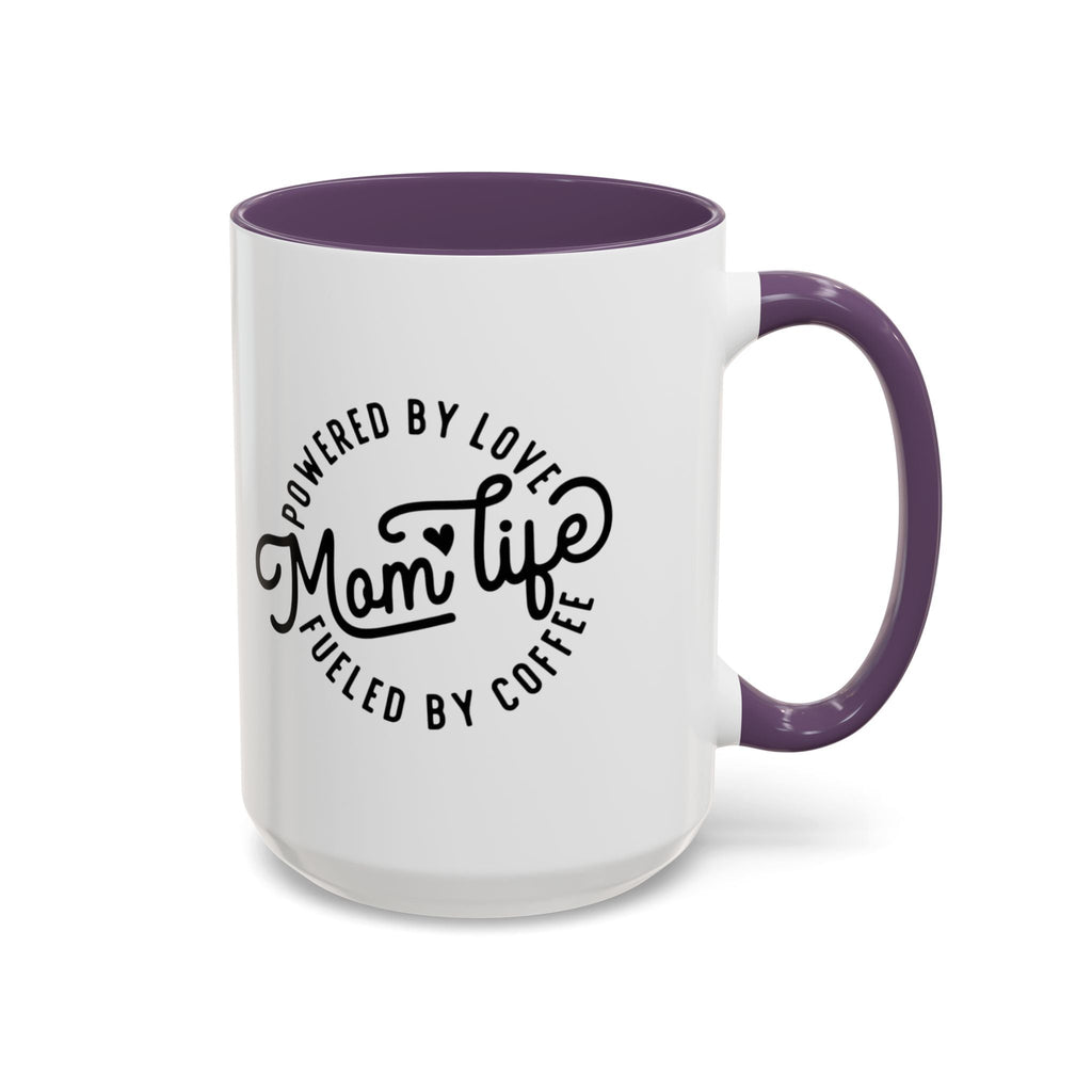 Moms Love Mug: A Daily Reminder of Appreciation Accent Coffee Mug (11, 15oz) - Metamorphosis Creations