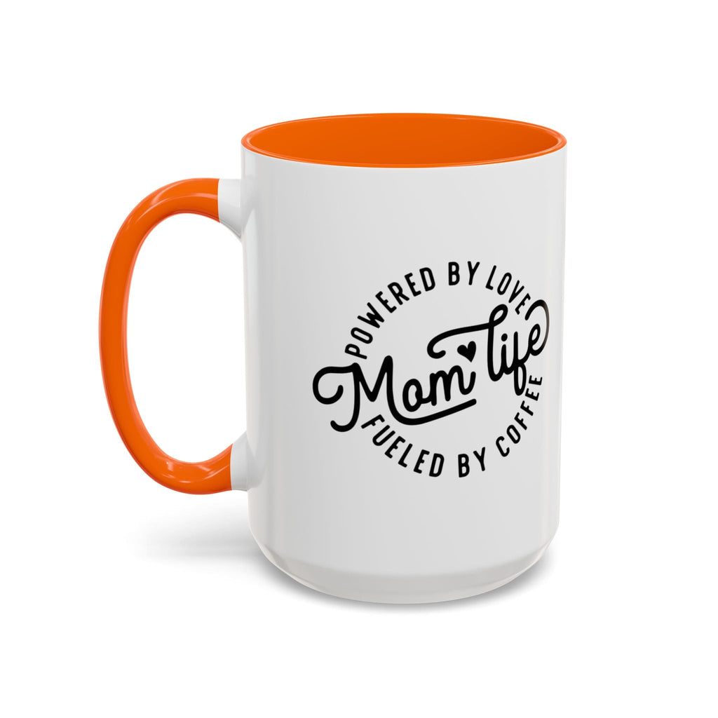 Moms Love Mug: A Daily Reminder of Appreciation Accent Coffee Mug (11, 15oz) - Metamorphosis Creations